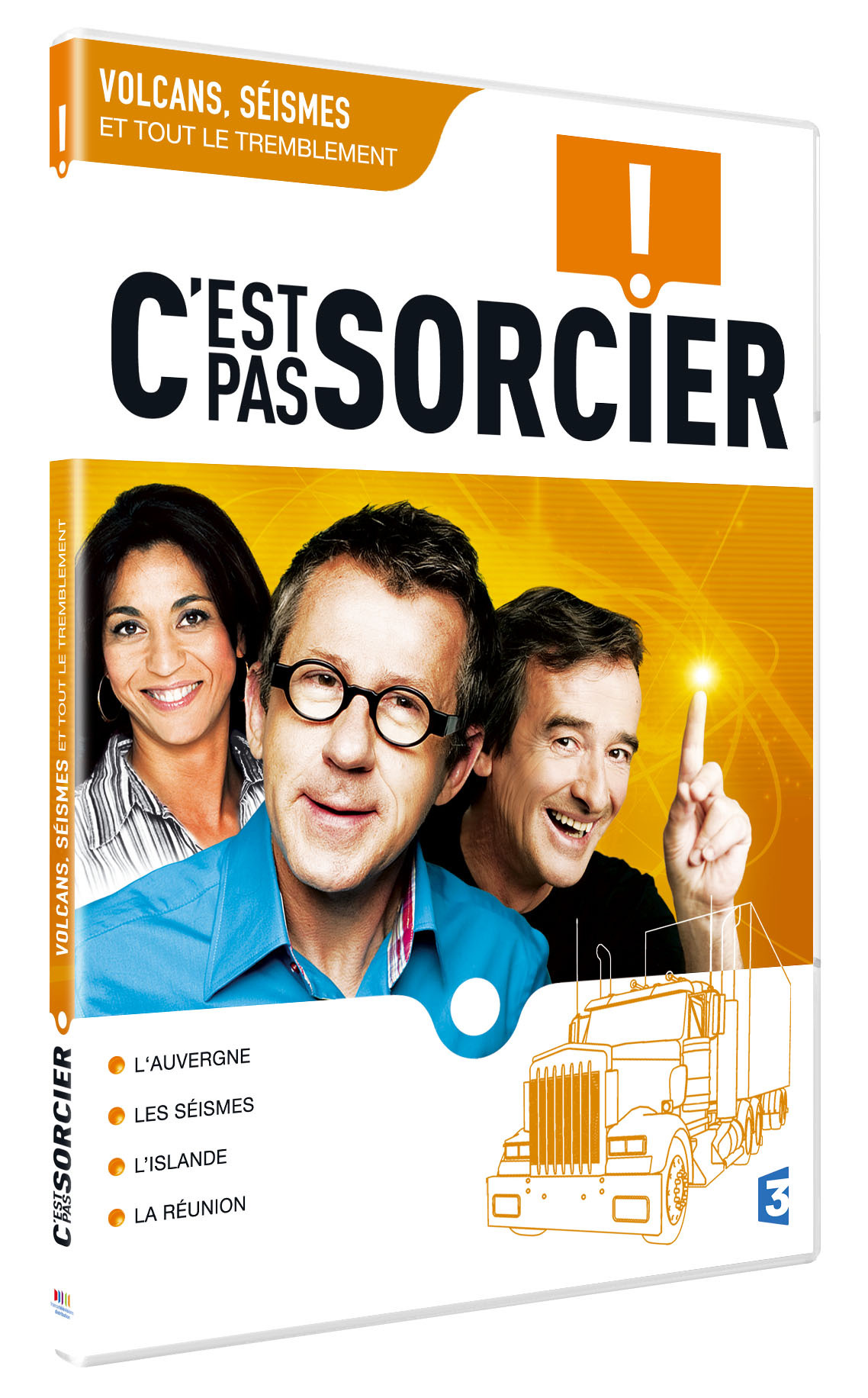C_EST PAS SORCIER - VOLCANS, SESMES ET TOUT LE TREMBLEMENT - PACK SLIM - DVD - 5
