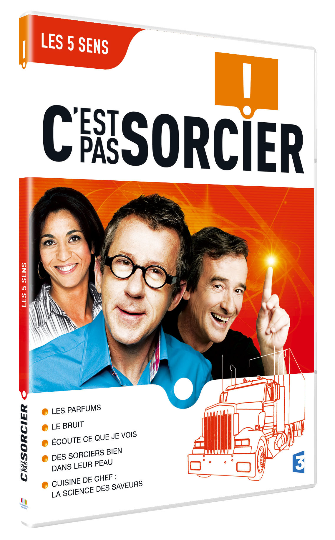 C_EST PAS SORCIER - LES 5 SENS - PACK SLIM - DVD