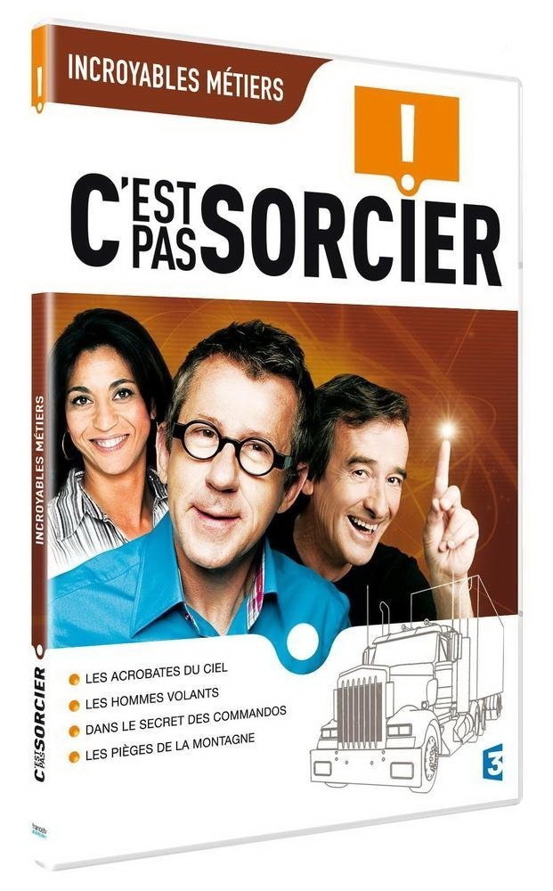 C_EST PAS SORCIER - INCROYABLES METIERS - DVD