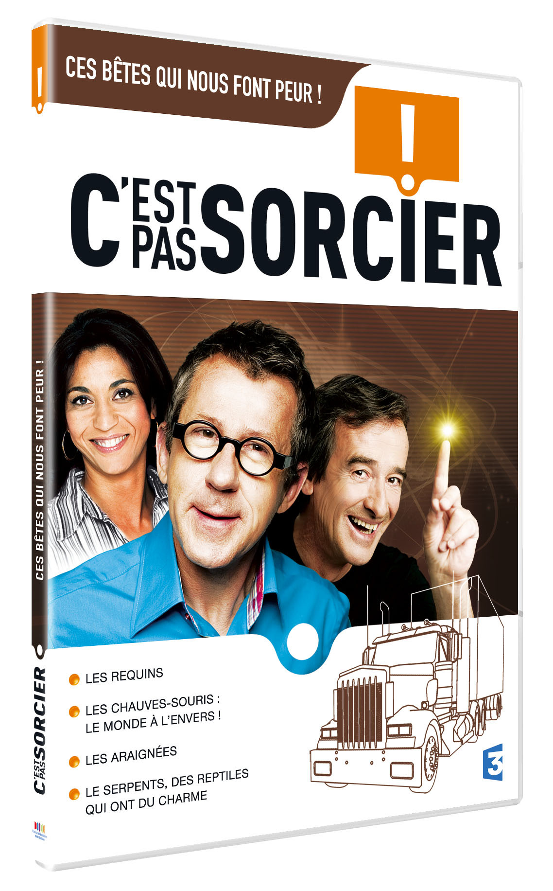 C_EST PAS SORCIER - CES BETES QUI NOUS FONT PEUR - Boitier - DVD