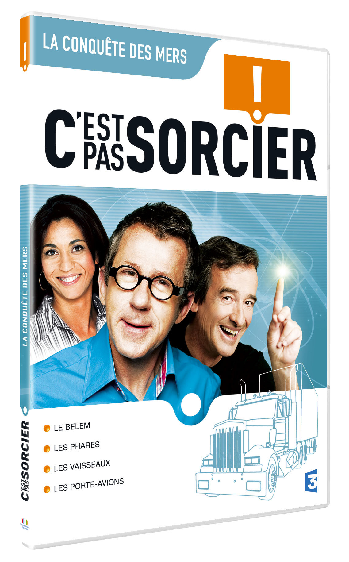 C_EST PAS SORCIER - LA CONQUETE DES MERS - Boitier - DVD
