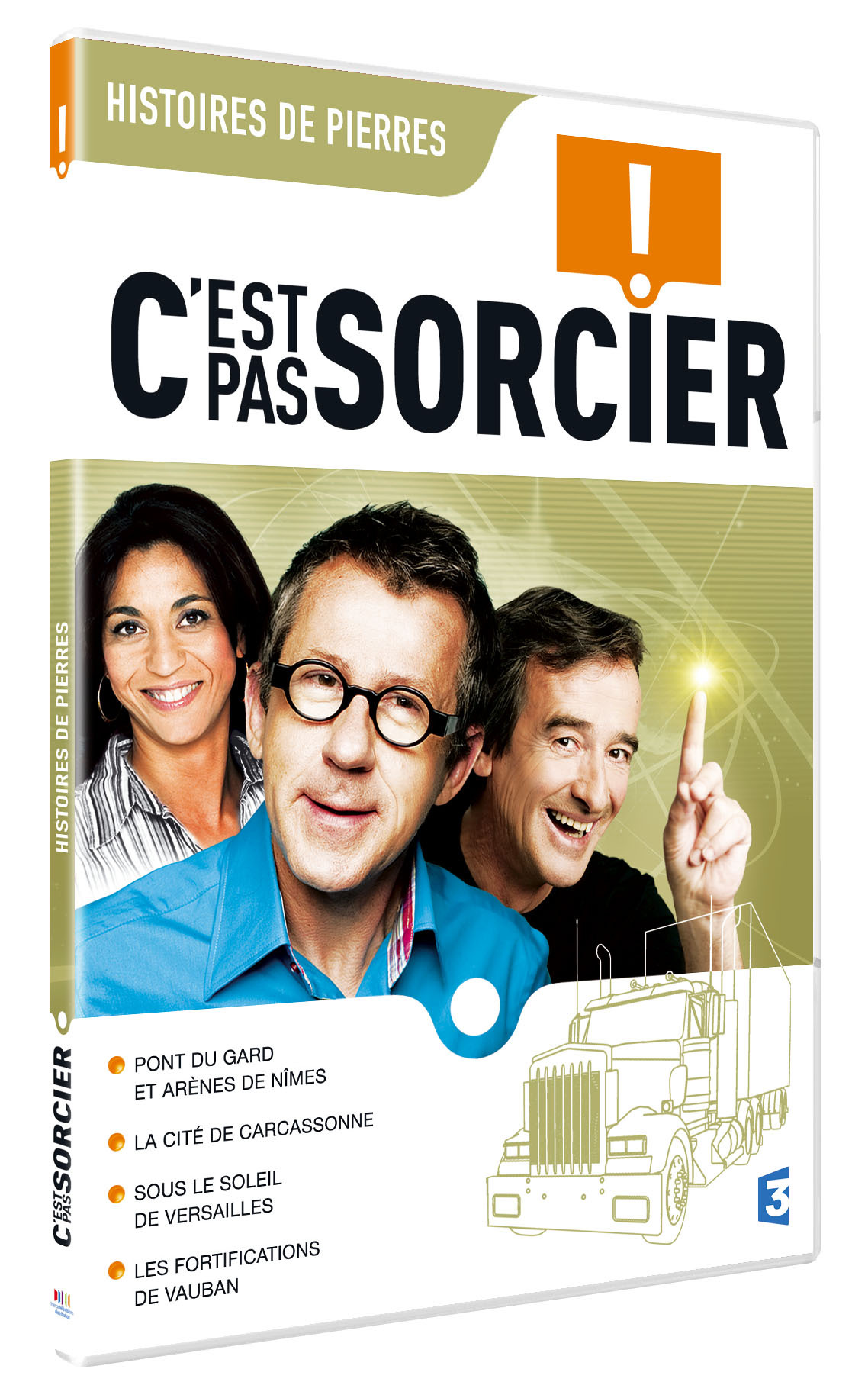 C_EST PAS SORCIER - HISTOIRES DE PIERRES - SAISON 1 - Boitier - DVD
