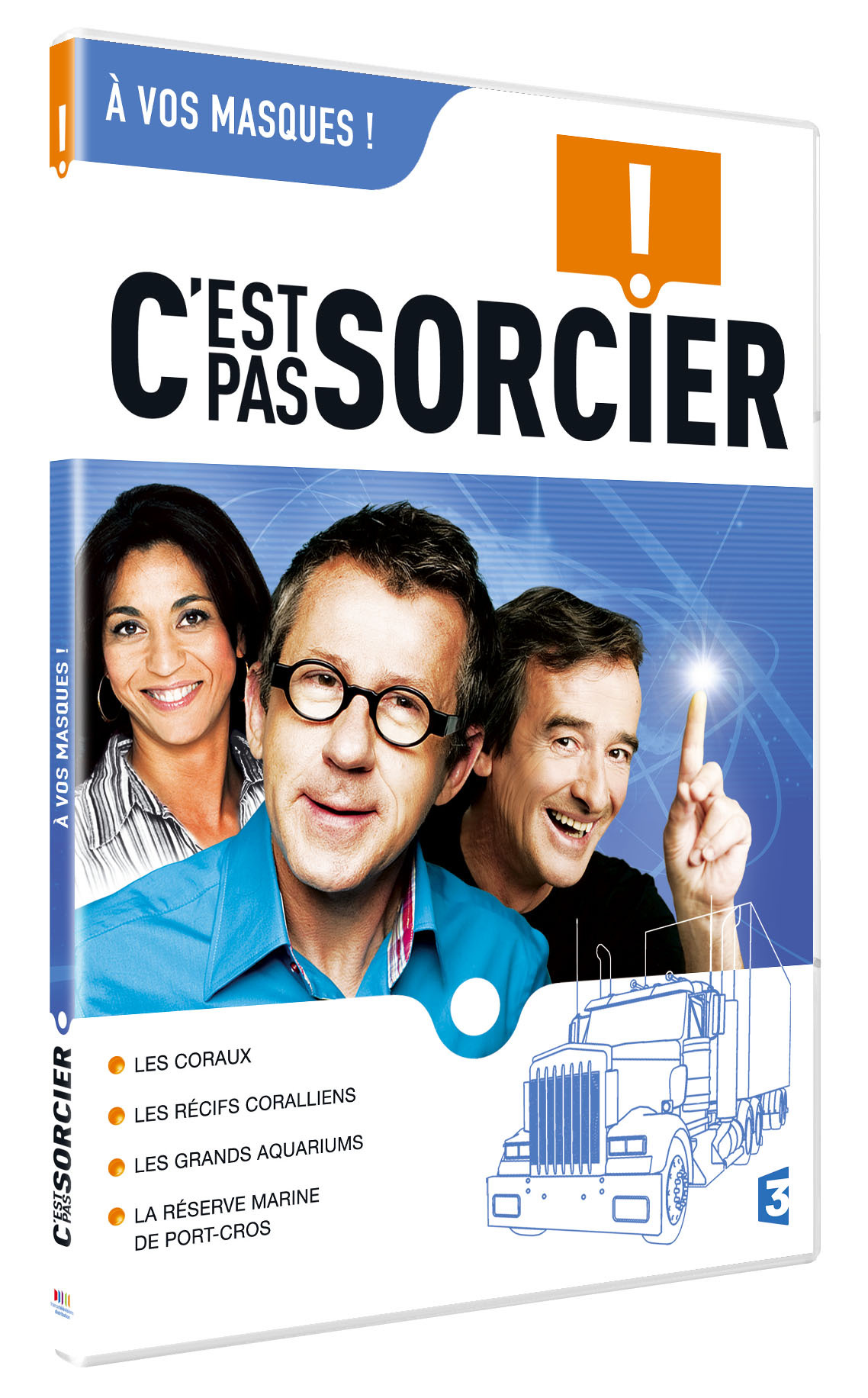 C_EST PAS SORCIER - A VOS MASQUES ! - Boitier - DVD