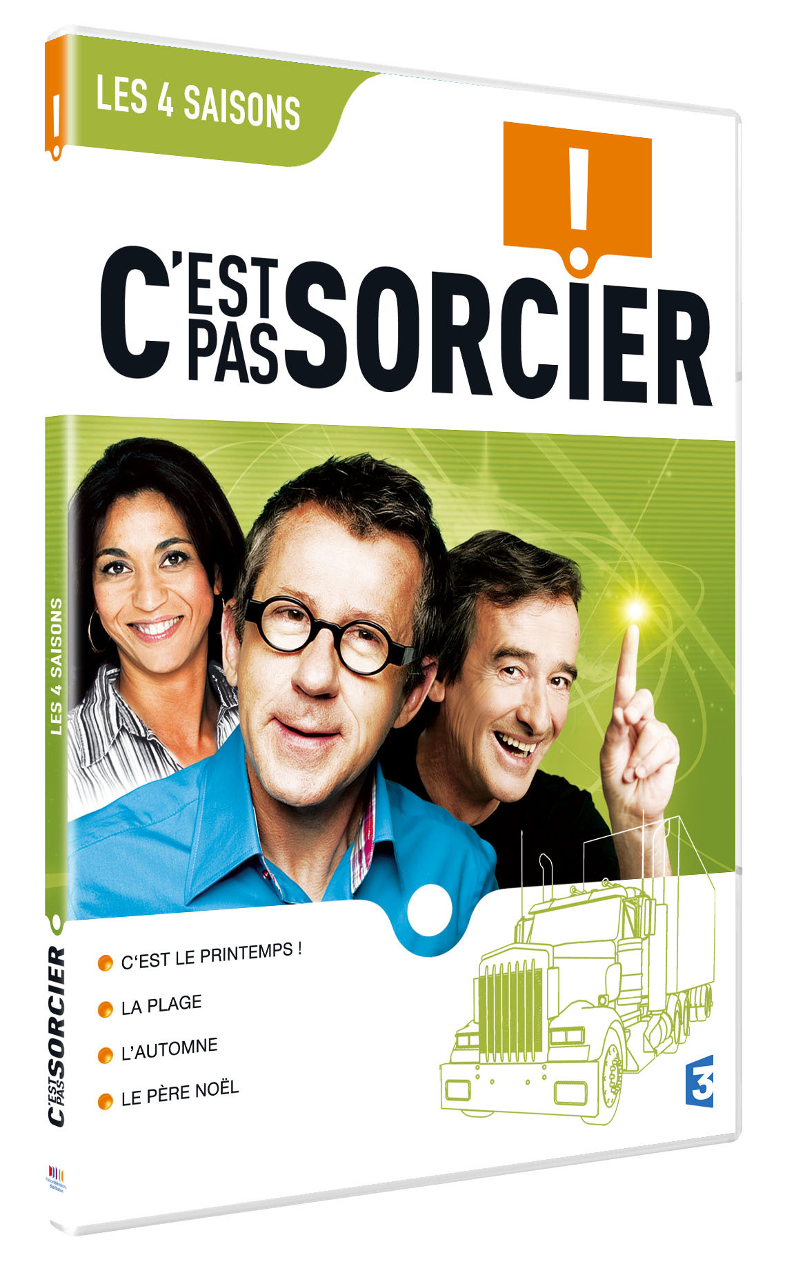 C_EST PAS SORCIER - LES QUATRE SAISONS - PACK SLIM - DVD