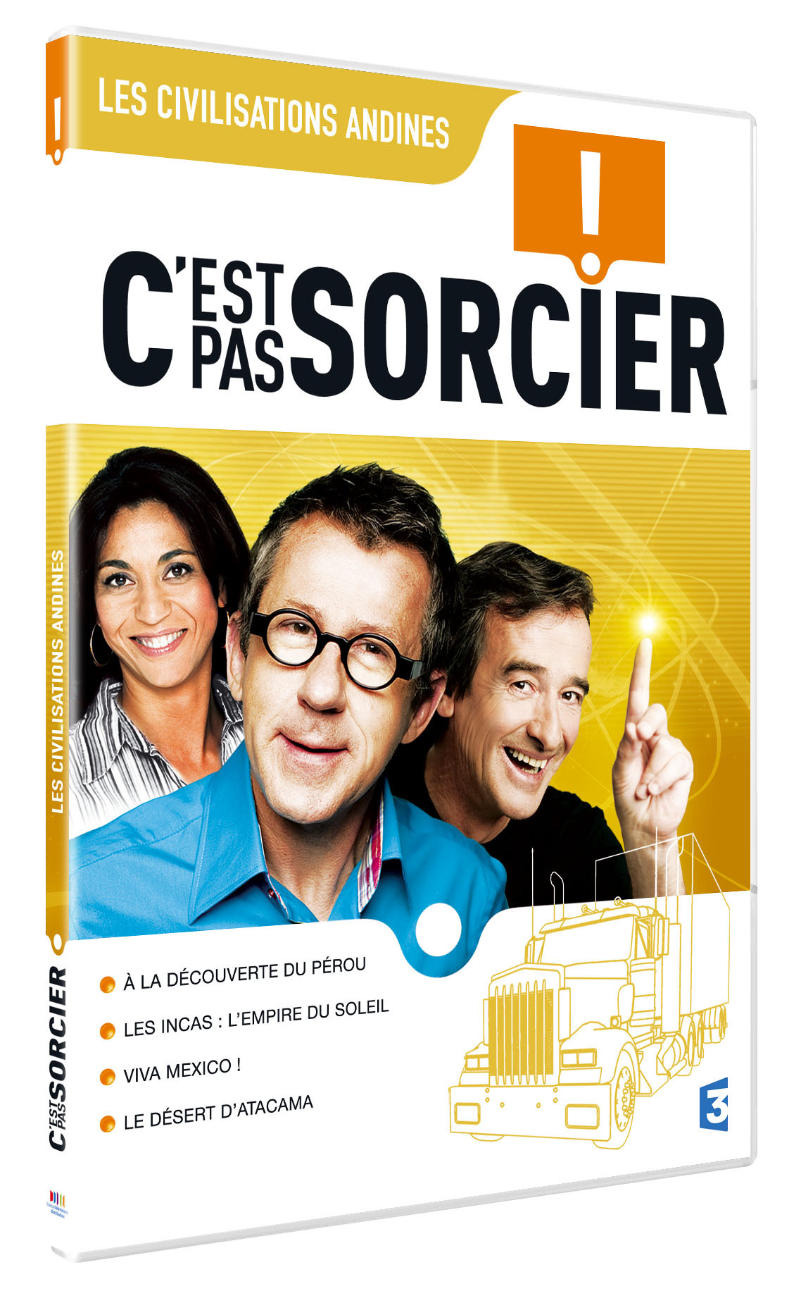 C_EST PAS SORCIER - LES CIVILISATIONS ANDINES - PACK SLIM - DVD