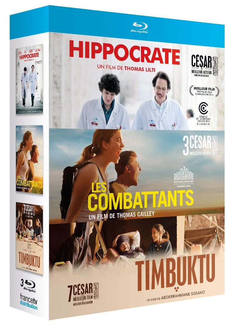 COMBATTANTS (LES) + HIPPOCRATE + TIMBUKTU - 3 BLU-RAY