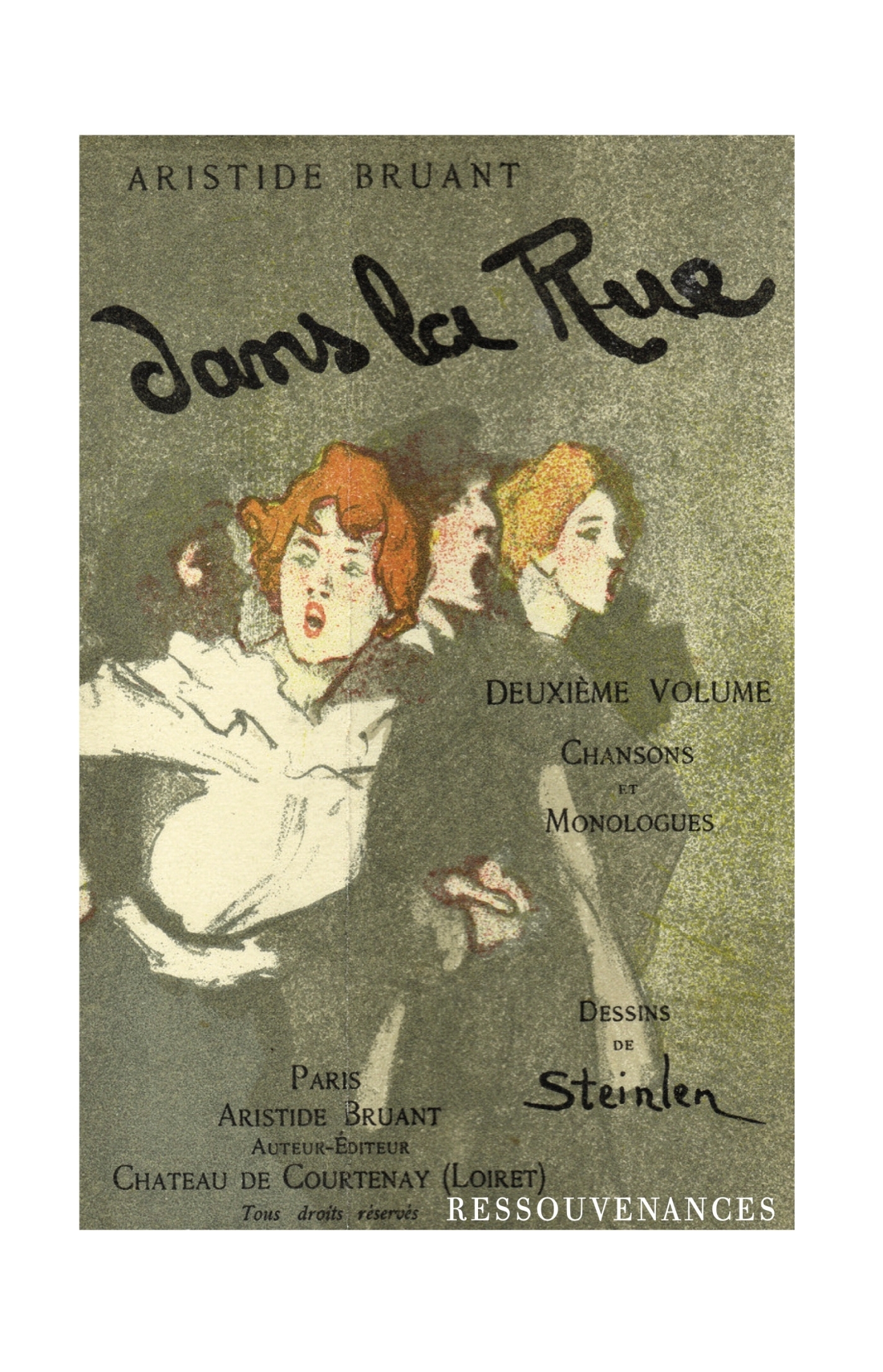 Dans la rue. Chansons et monologues. Volume 2