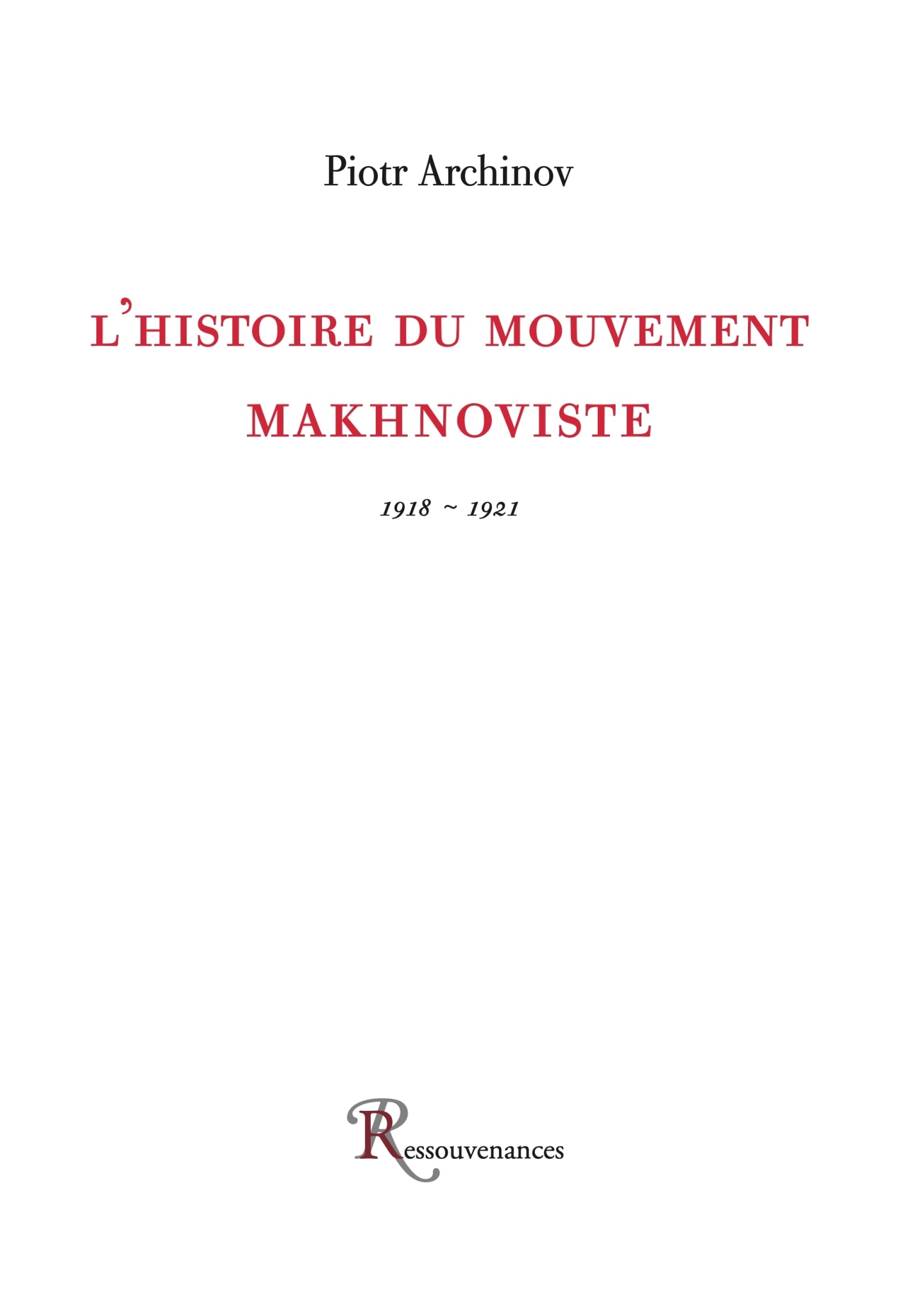 La Révolution russe en Ukraine  1917-1918
