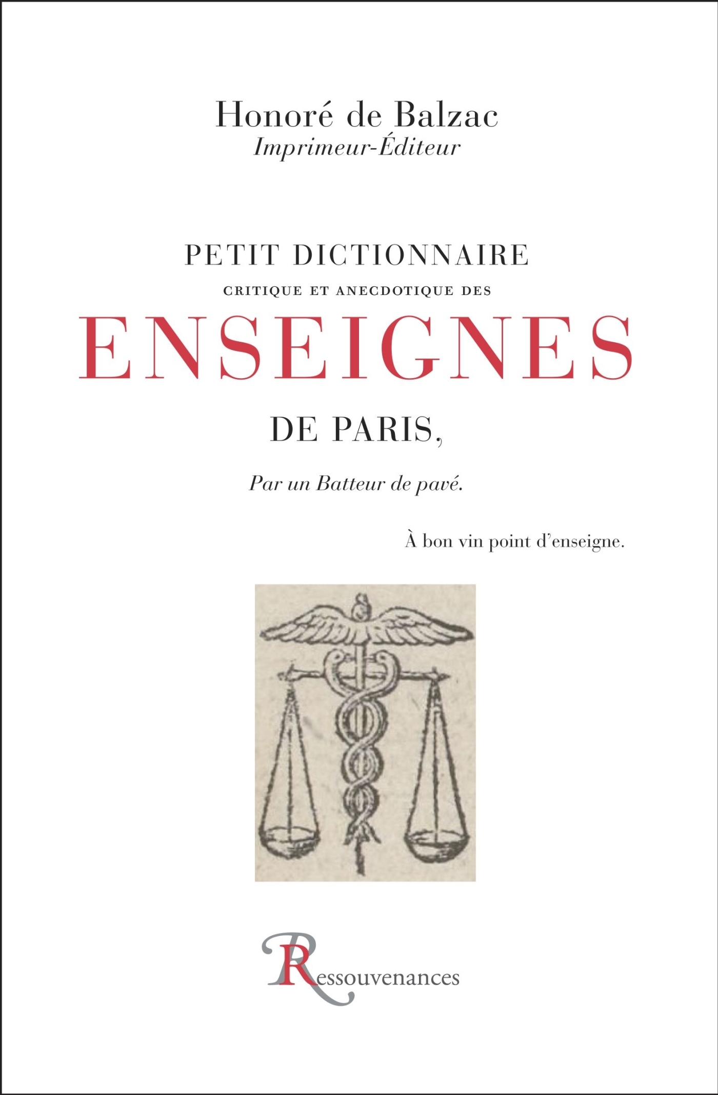 Petit dictionnaire des enseignes de Paris