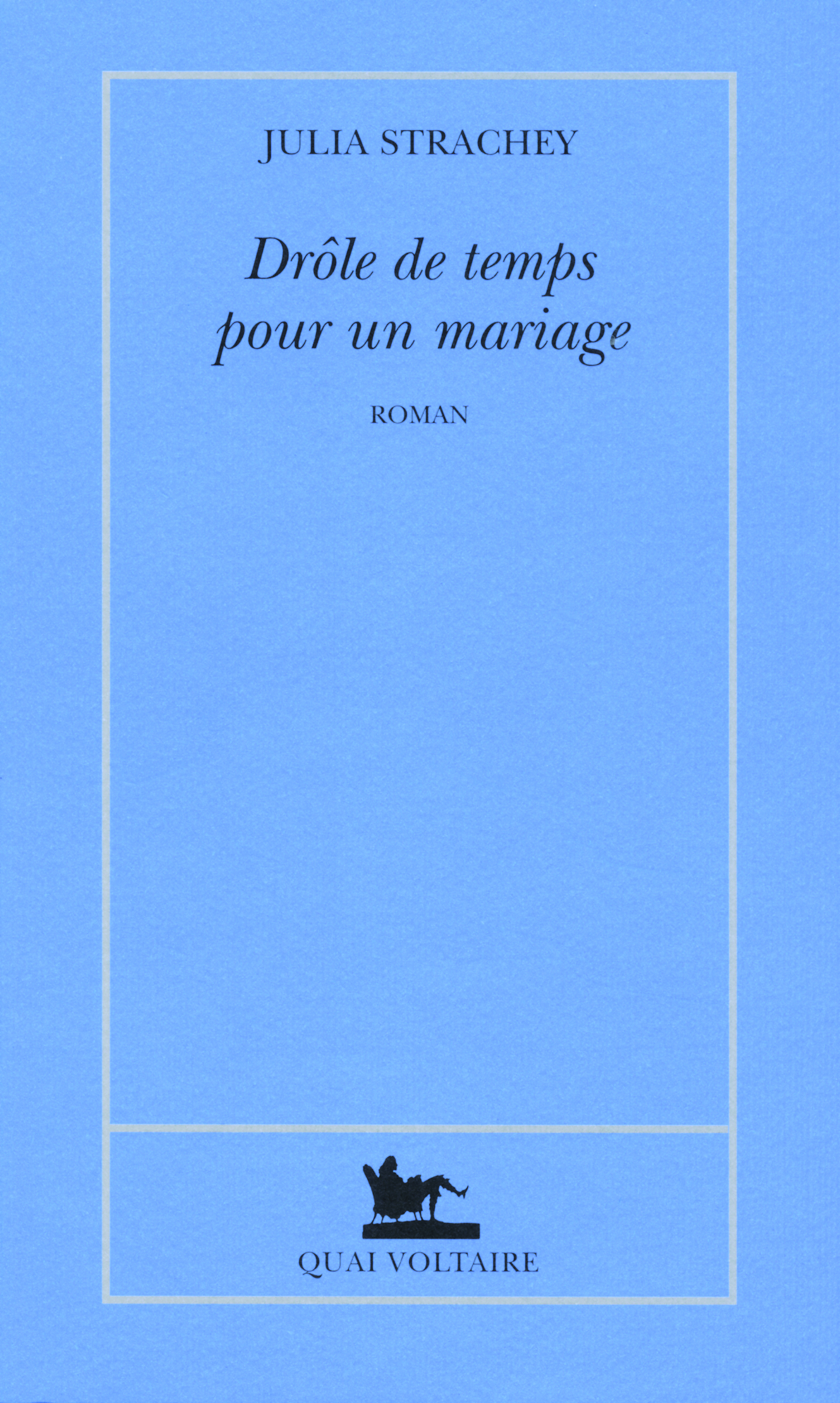 Drôle de temps pour un mariage