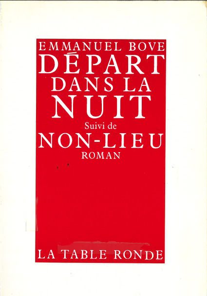 Départ dans la nuit/Non lieu