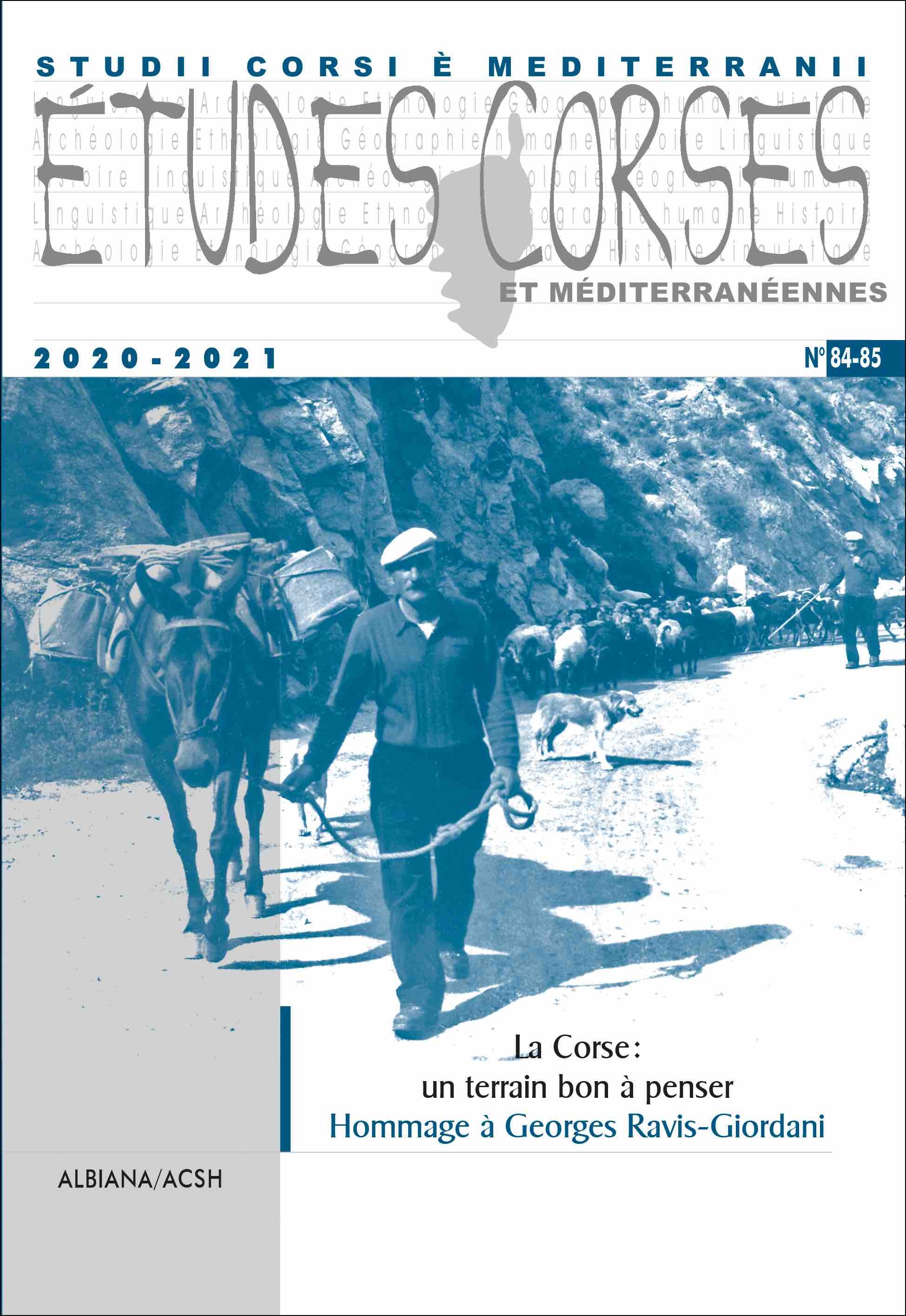 Études corses n° 84-85