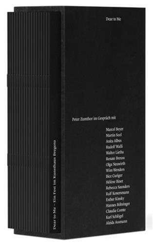 Dear to Me Peter Zumthor im GesprAch /allemand