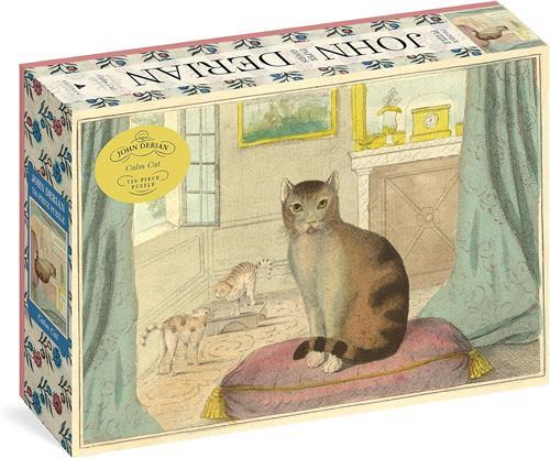 John Derian Paper Goods : Calm Cat 750-Piece Puzzle /anglais