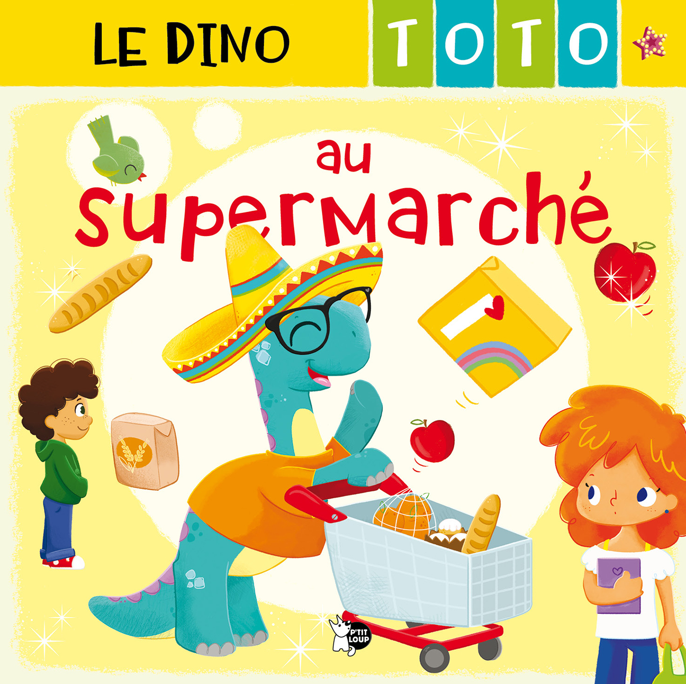 Le dino Toto au supermarché