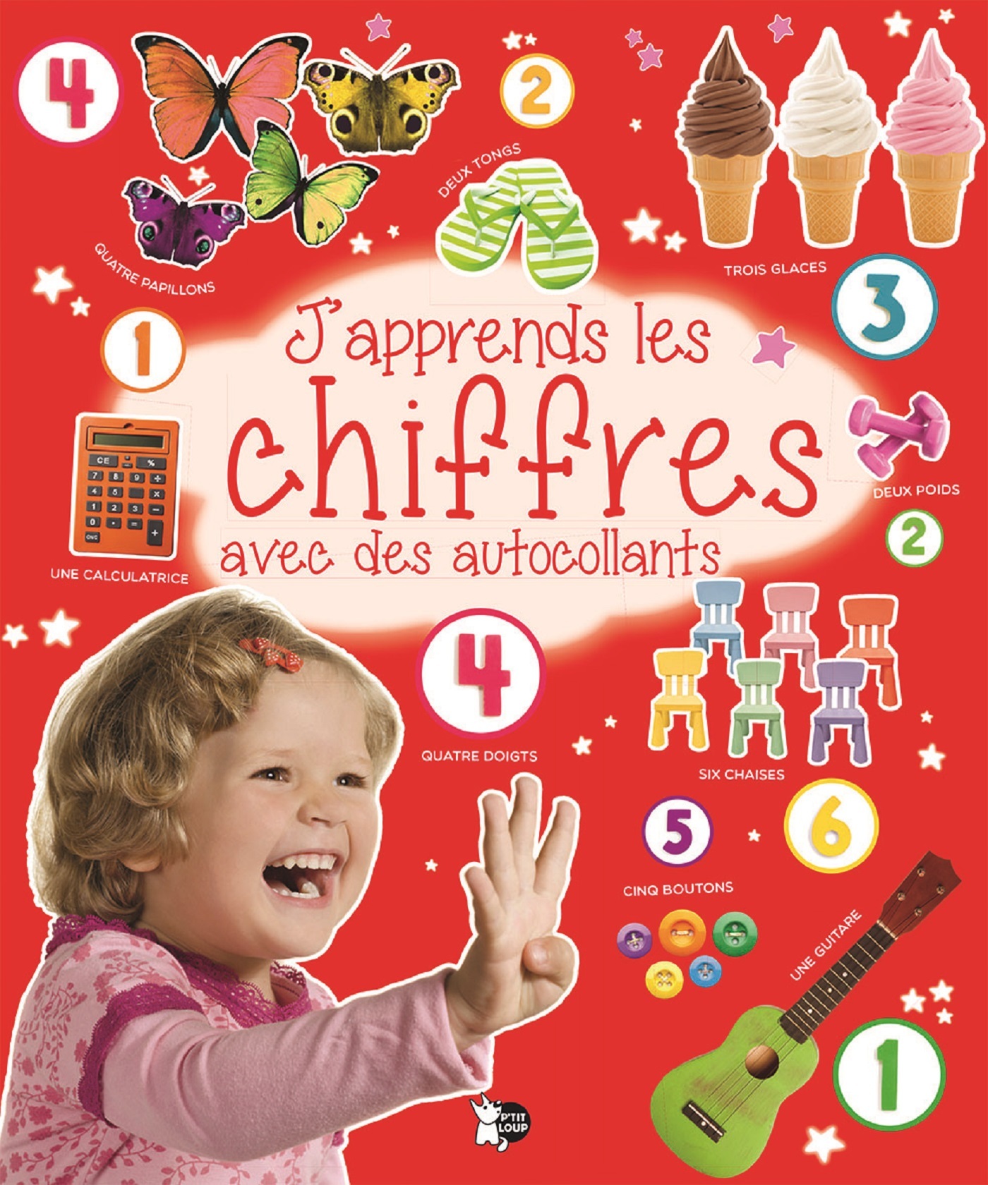 J'apprends les chiffres avec des autocollants