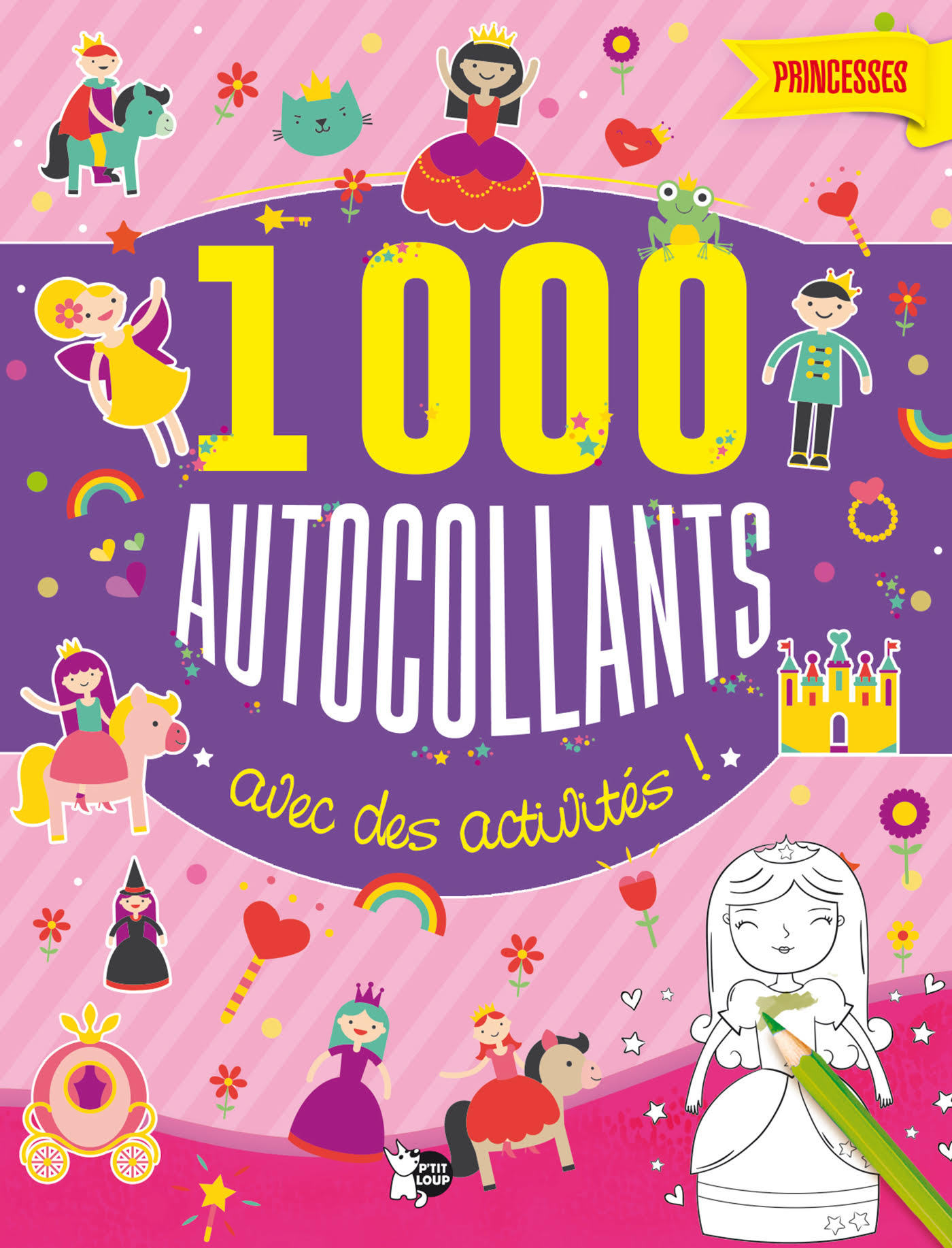 Princesses 1000 autocollants avec des activités