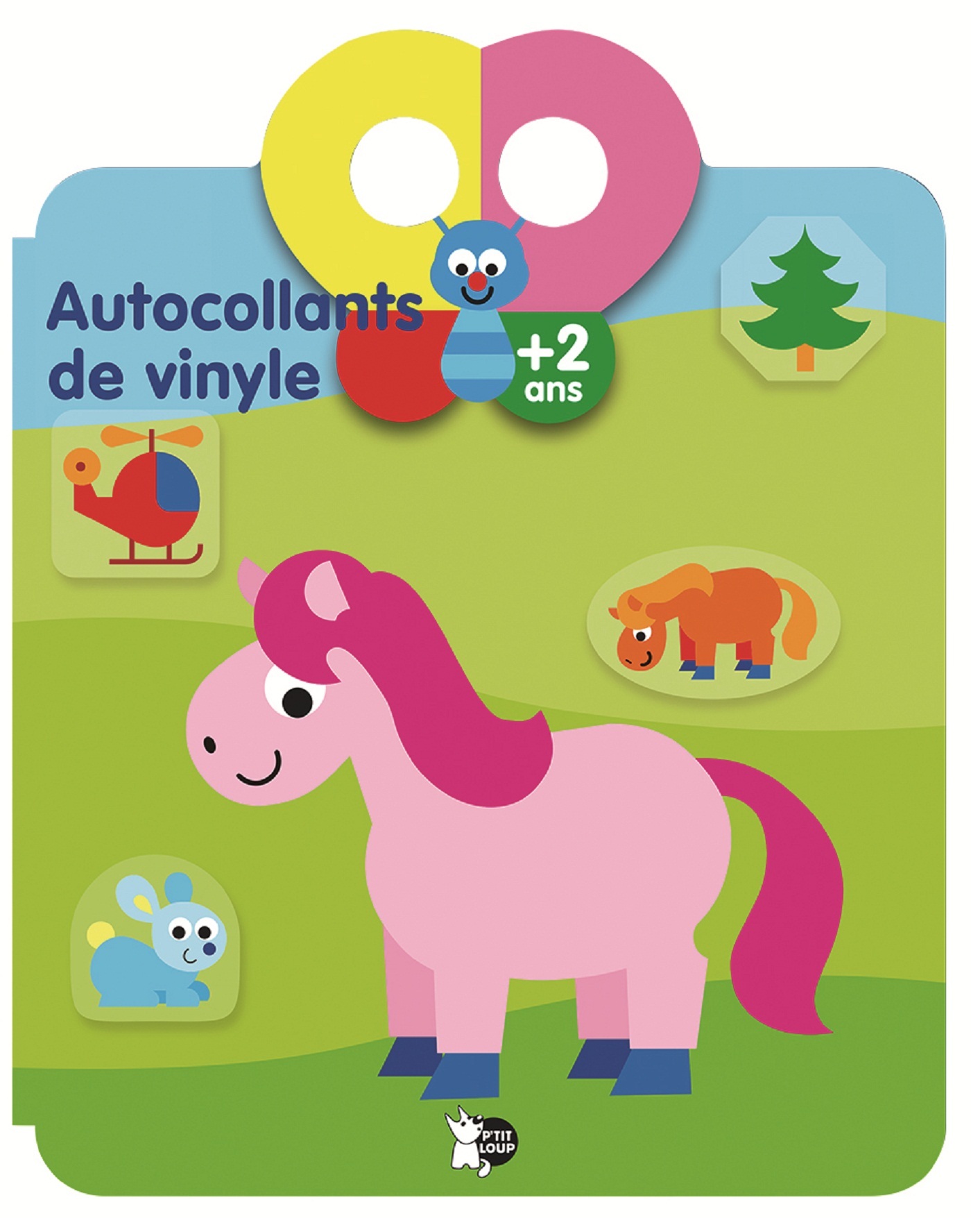 Autocollants de vinyle Poney