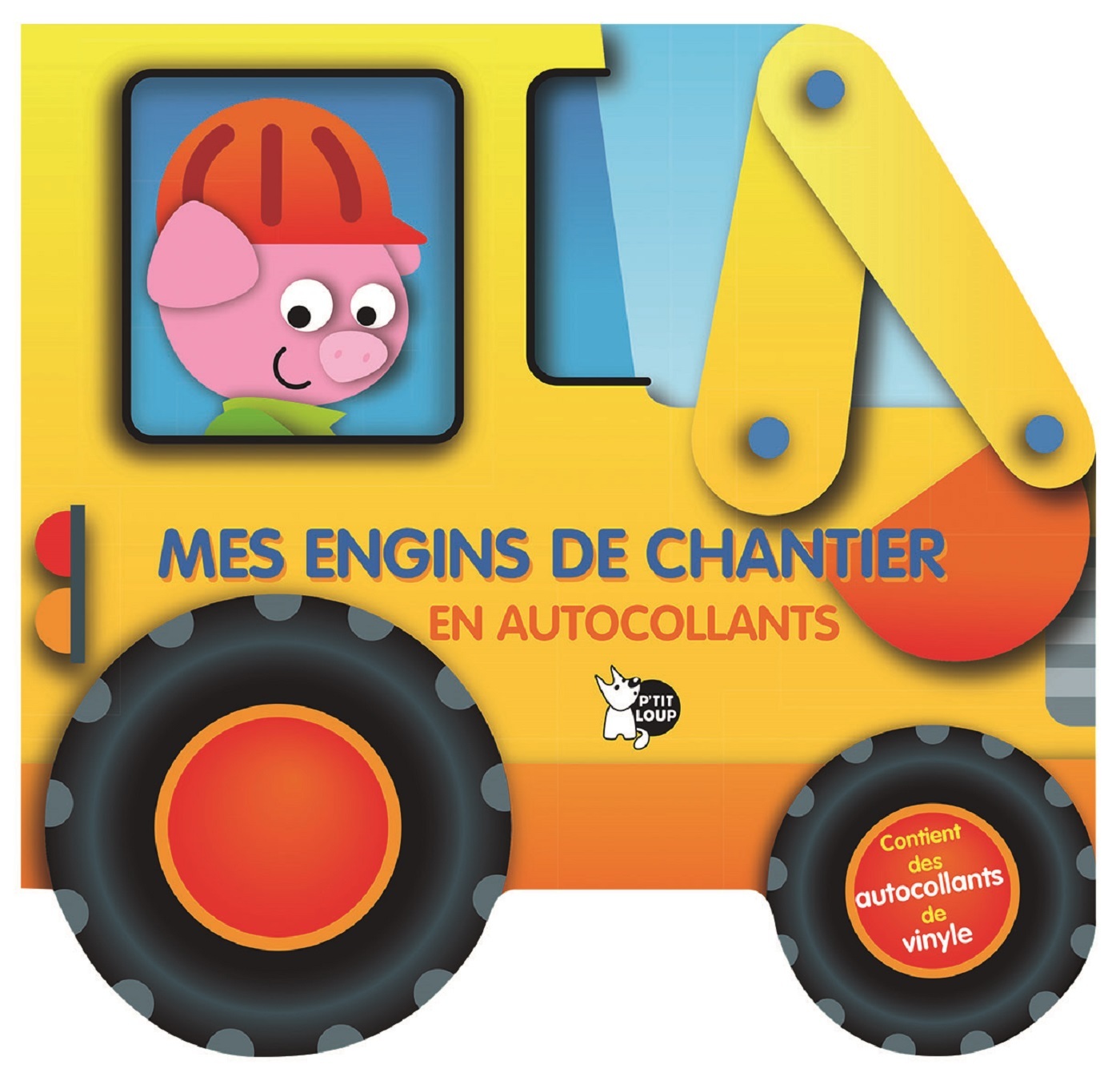 Mes engins de chantier en autocollants