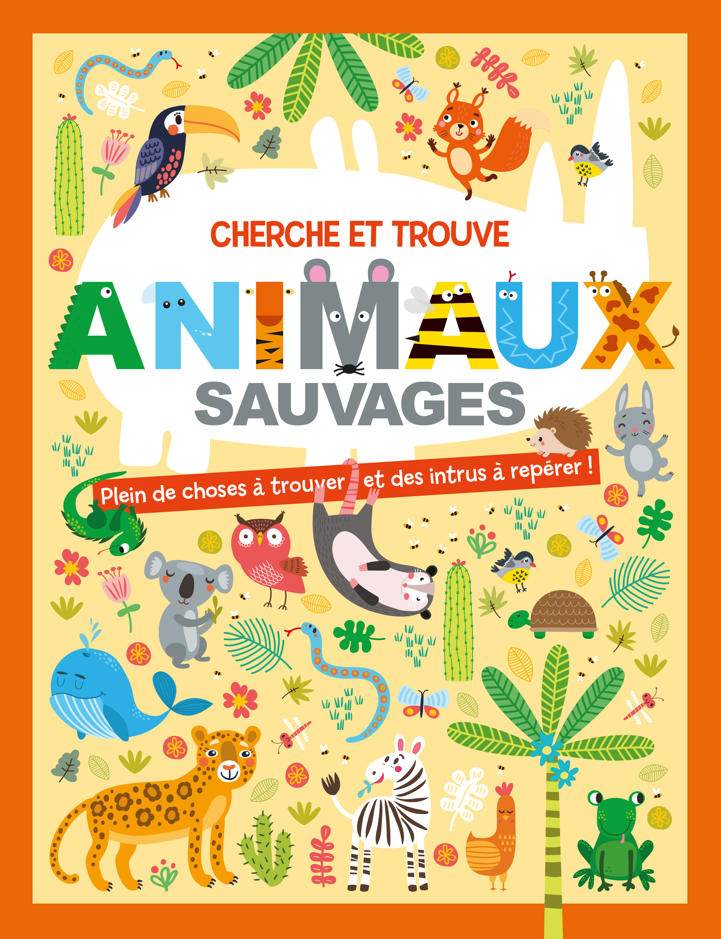 Cherche et trouve - les animaux sauvages