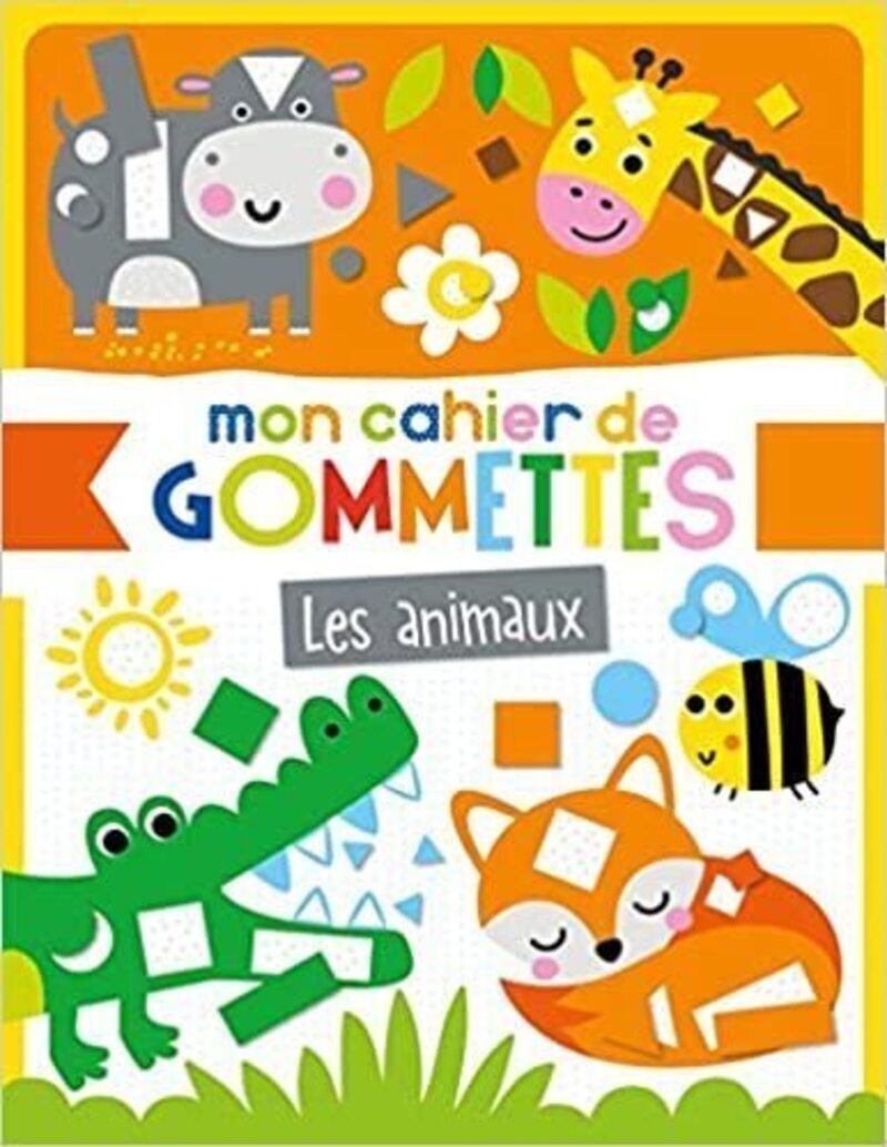 Mon cahier de gommettes - Les animaux