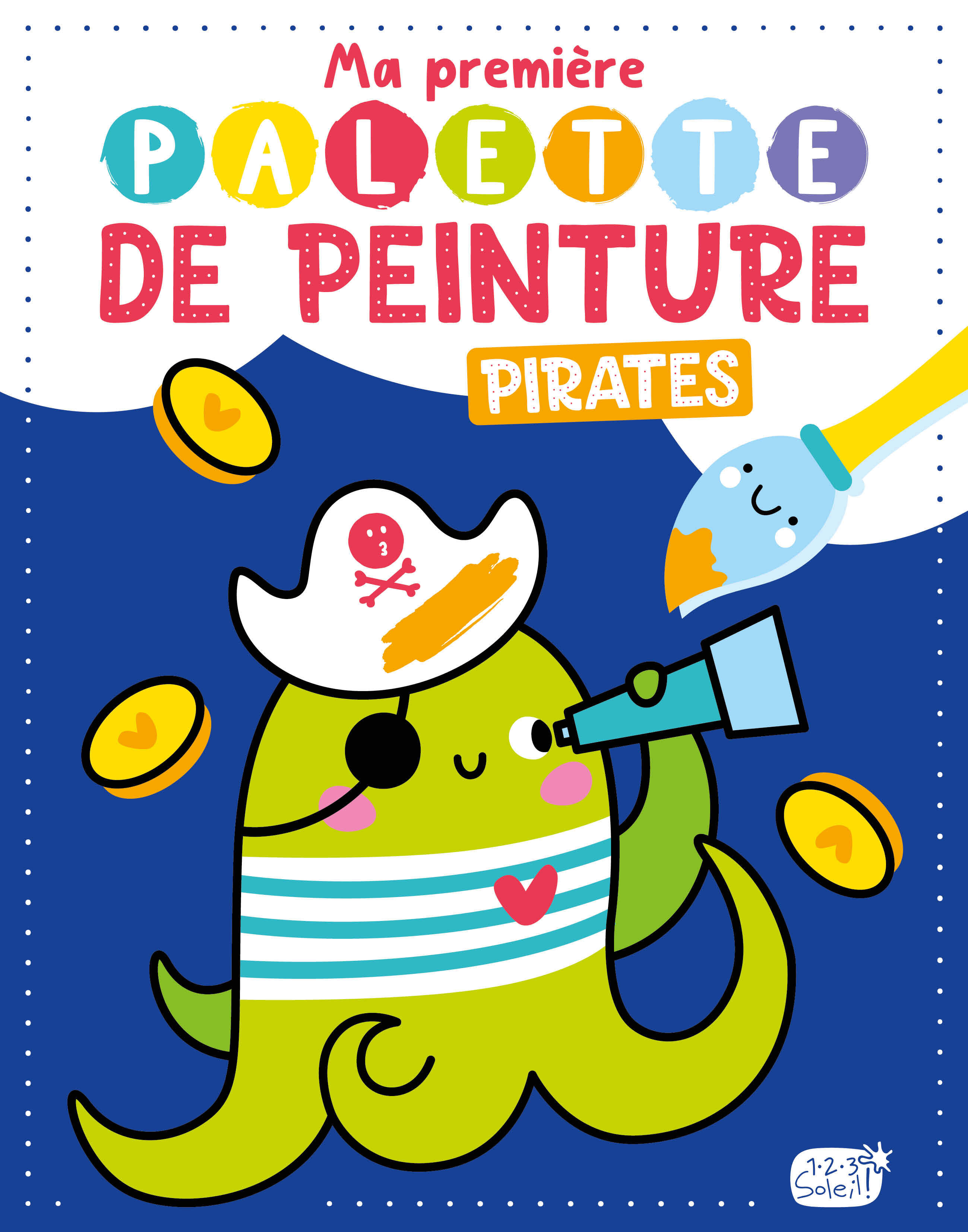 Première palette de peinture - Pirates