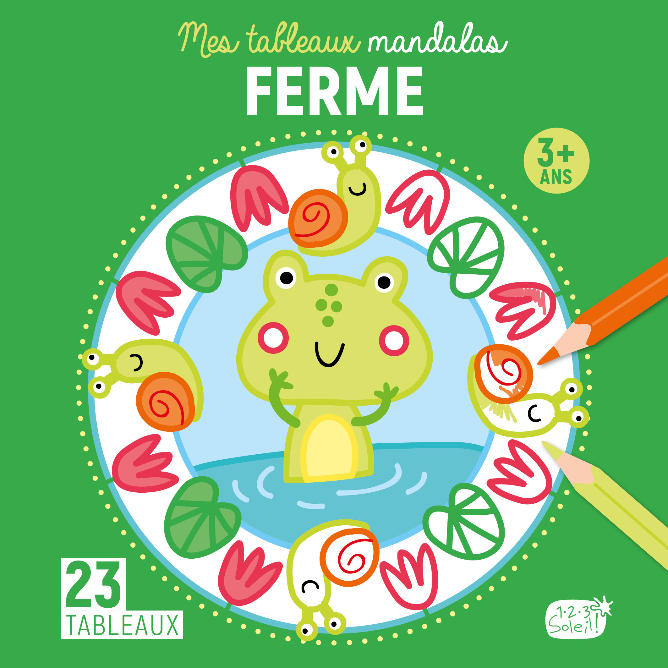 MES TABLEAUX EN MANDALAS - LA FERME
