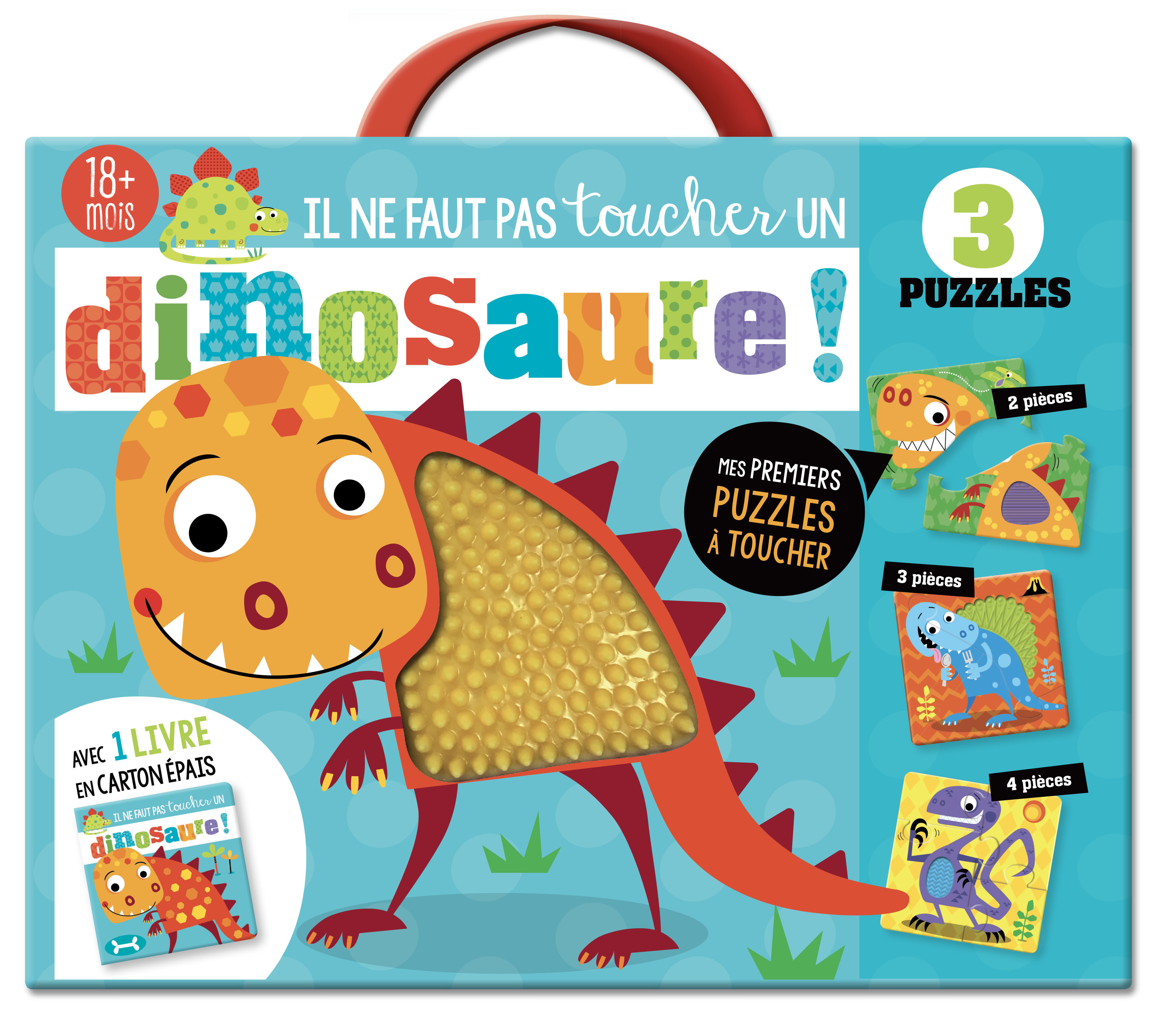 Il ne faut pas toucher un dinosaure - Coffret puzzle