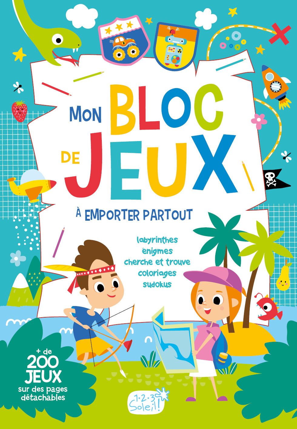 Mon bloc de jeux à emporter partout