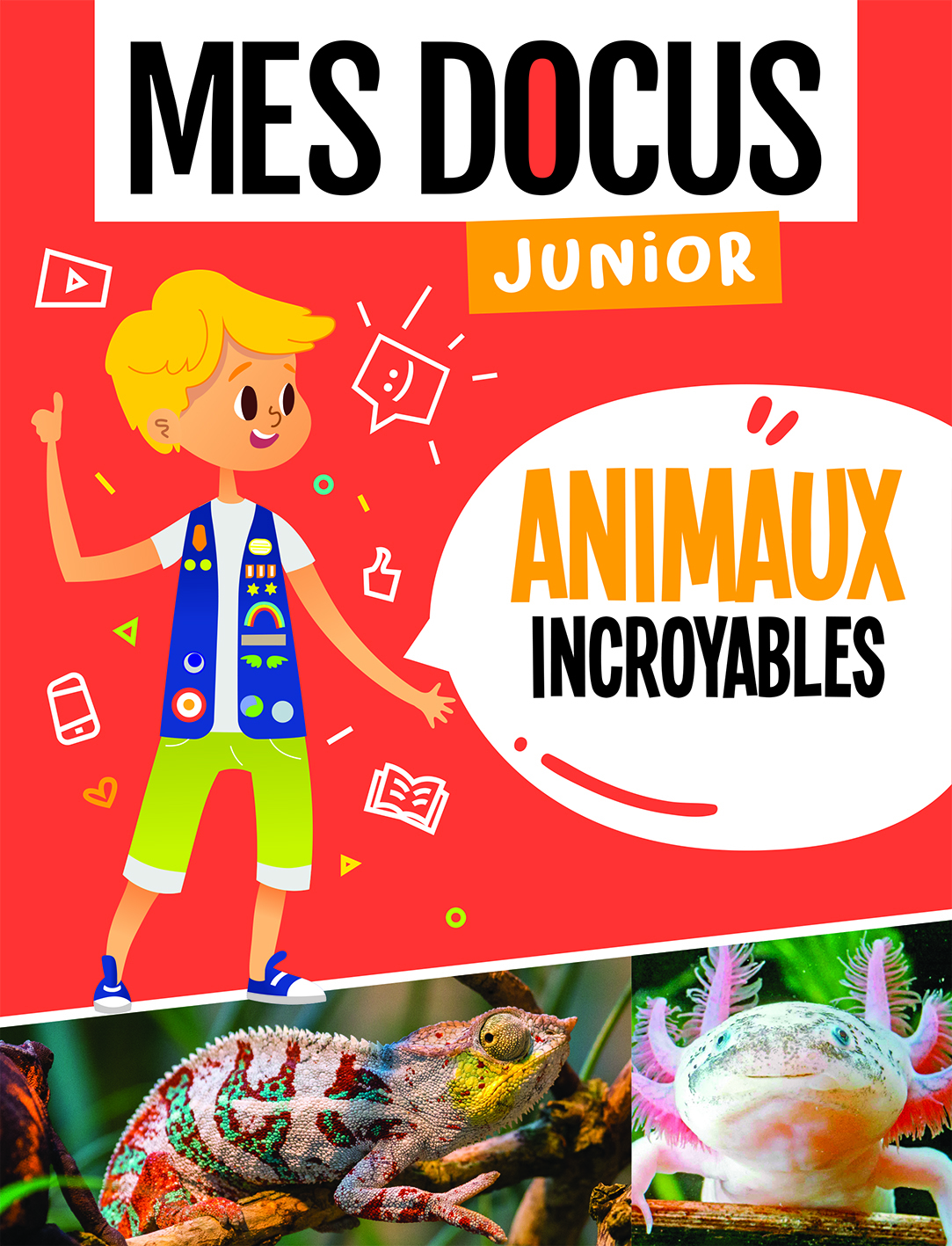 MES DOCUS JUNIOR - ANIMAUX INCROYABLES