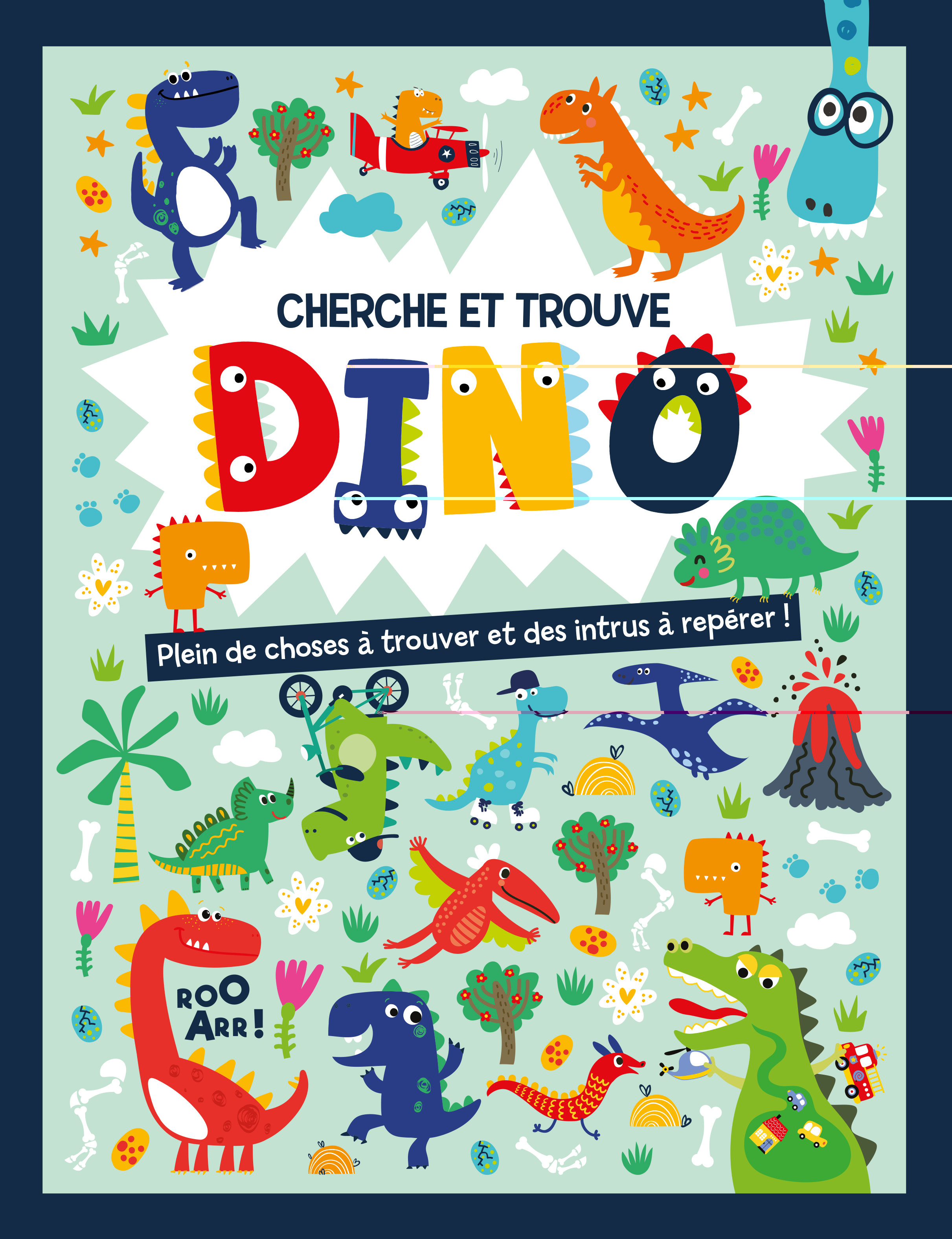 CHERCHE ET TROUVE - LES DINOSAURES