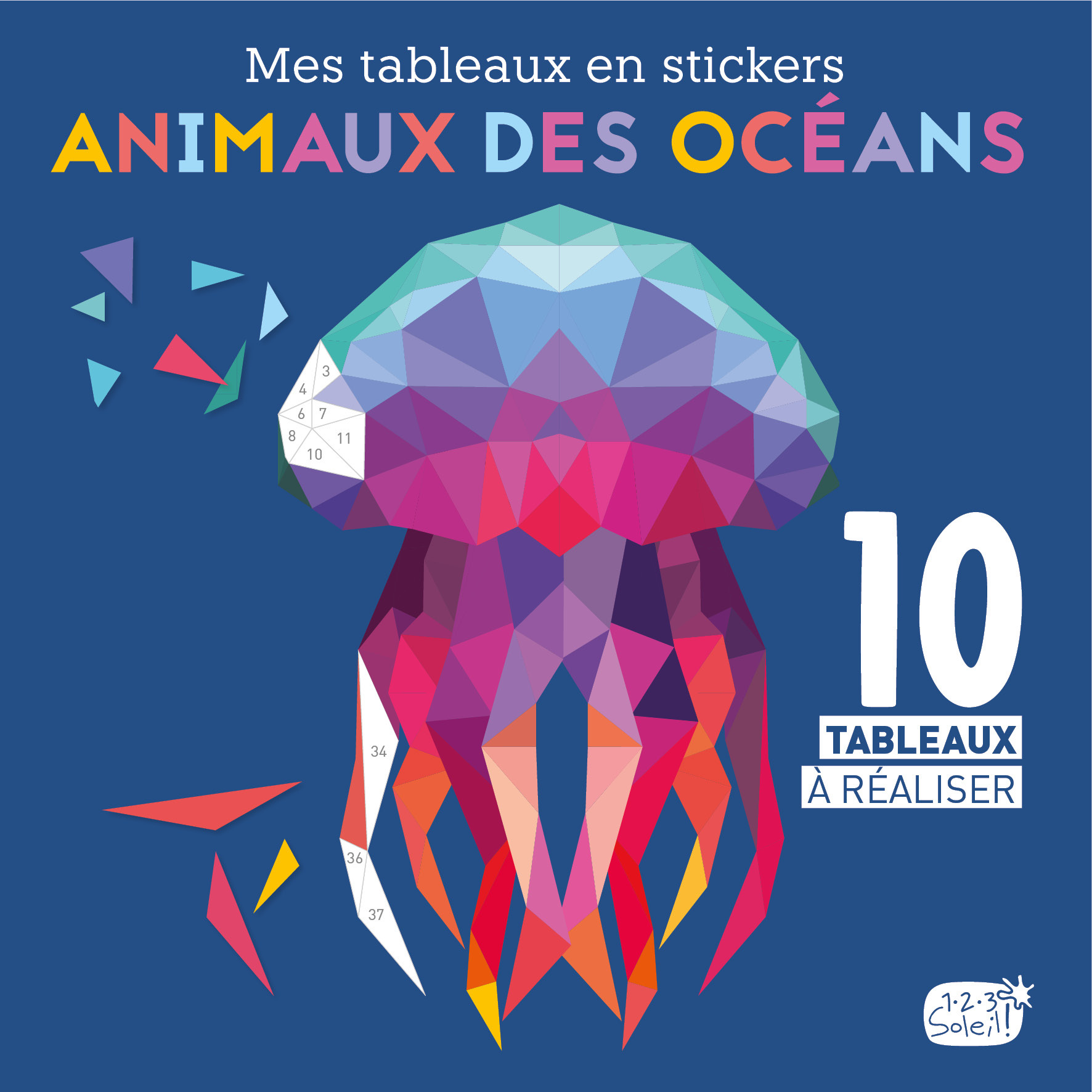 Mes tableaux en stickers - Animaux de l'océan