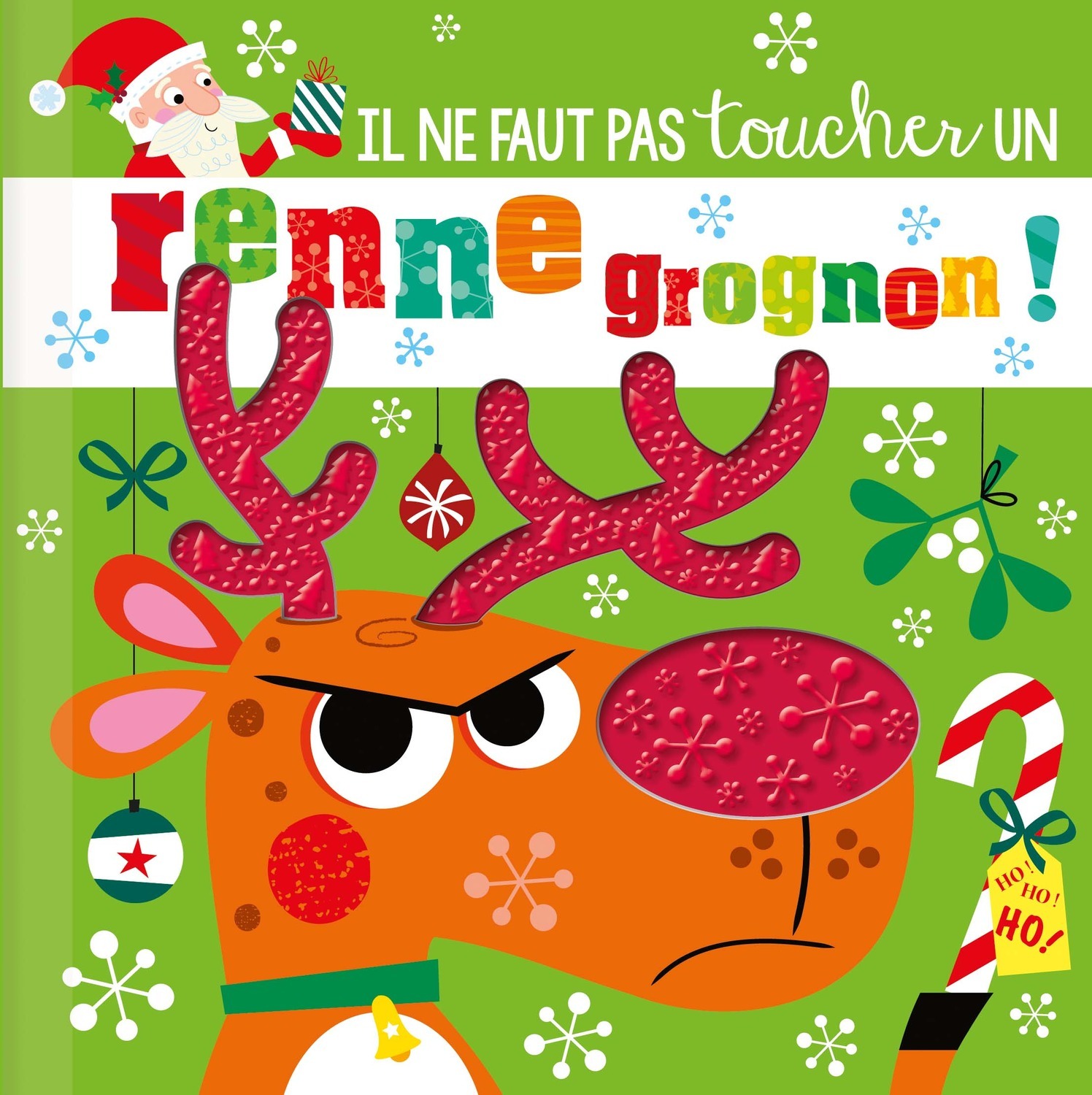 Il ne faut pas toucher un renne grognon !