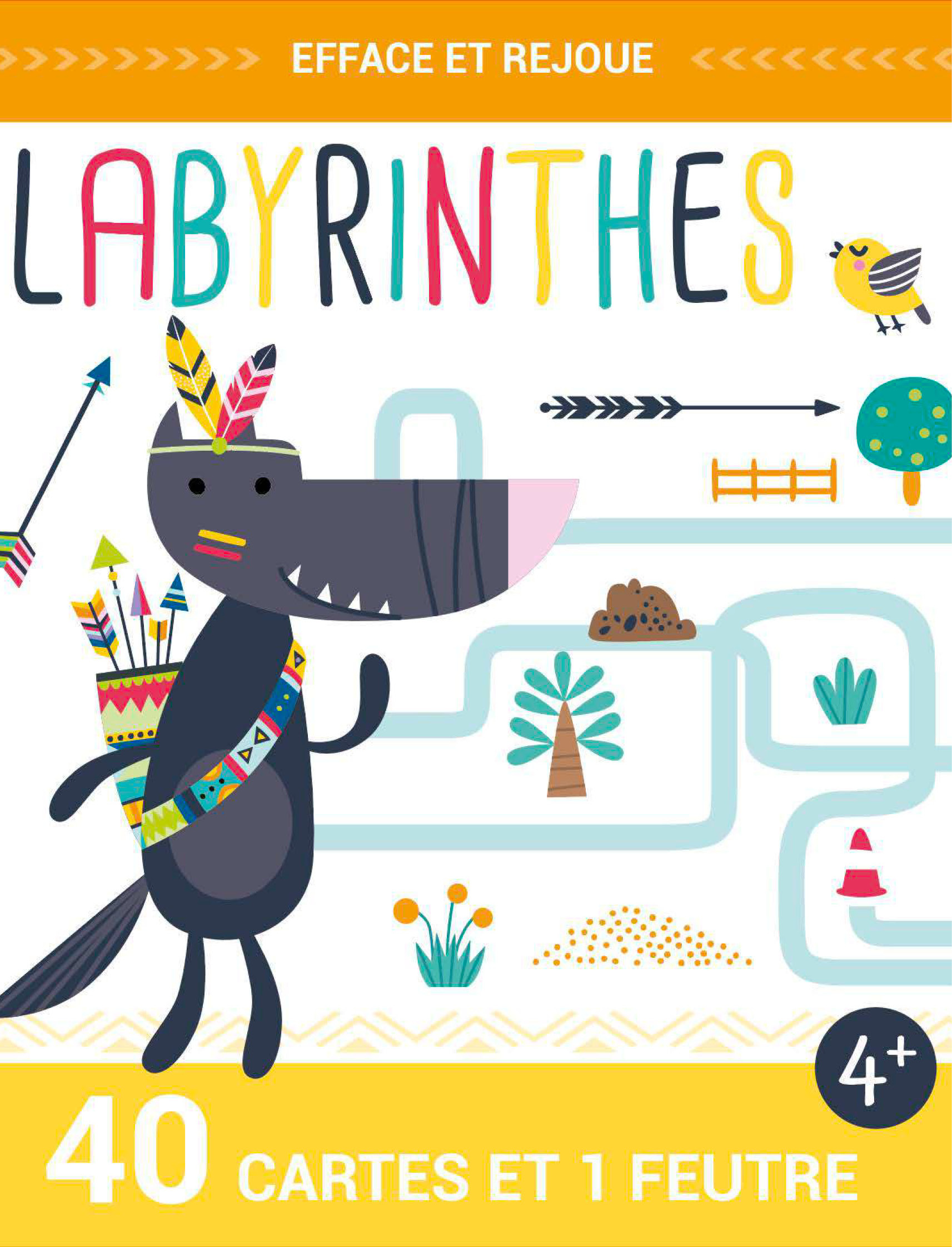 Efface et rejoue labyrinthes