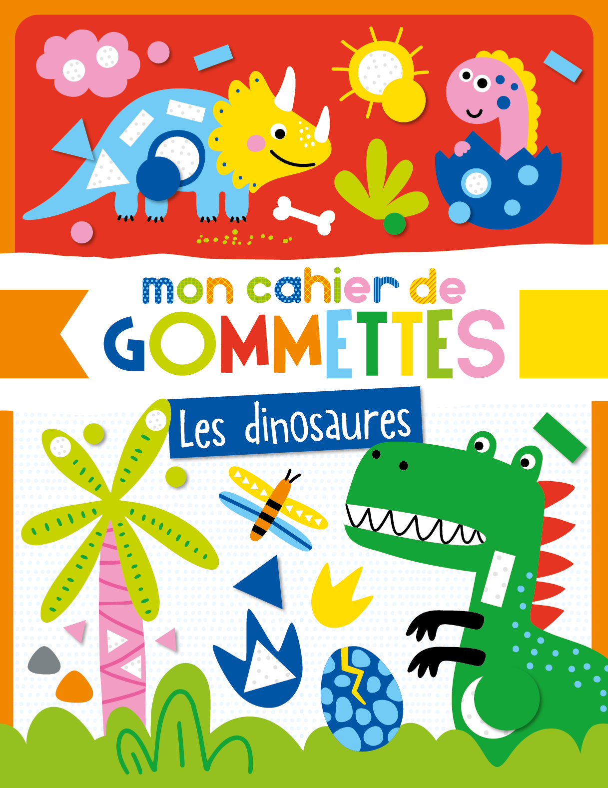 Mon cahier de gommettes - Les dinosaures