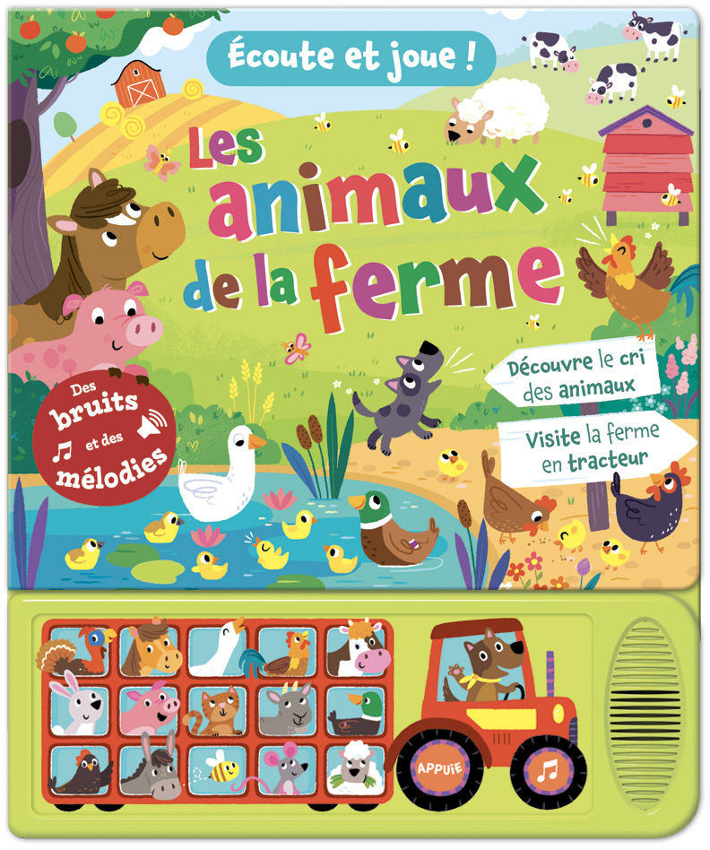 ÉCOUTE ET JOUE ! - LES ANIMAUX DE LA FERME