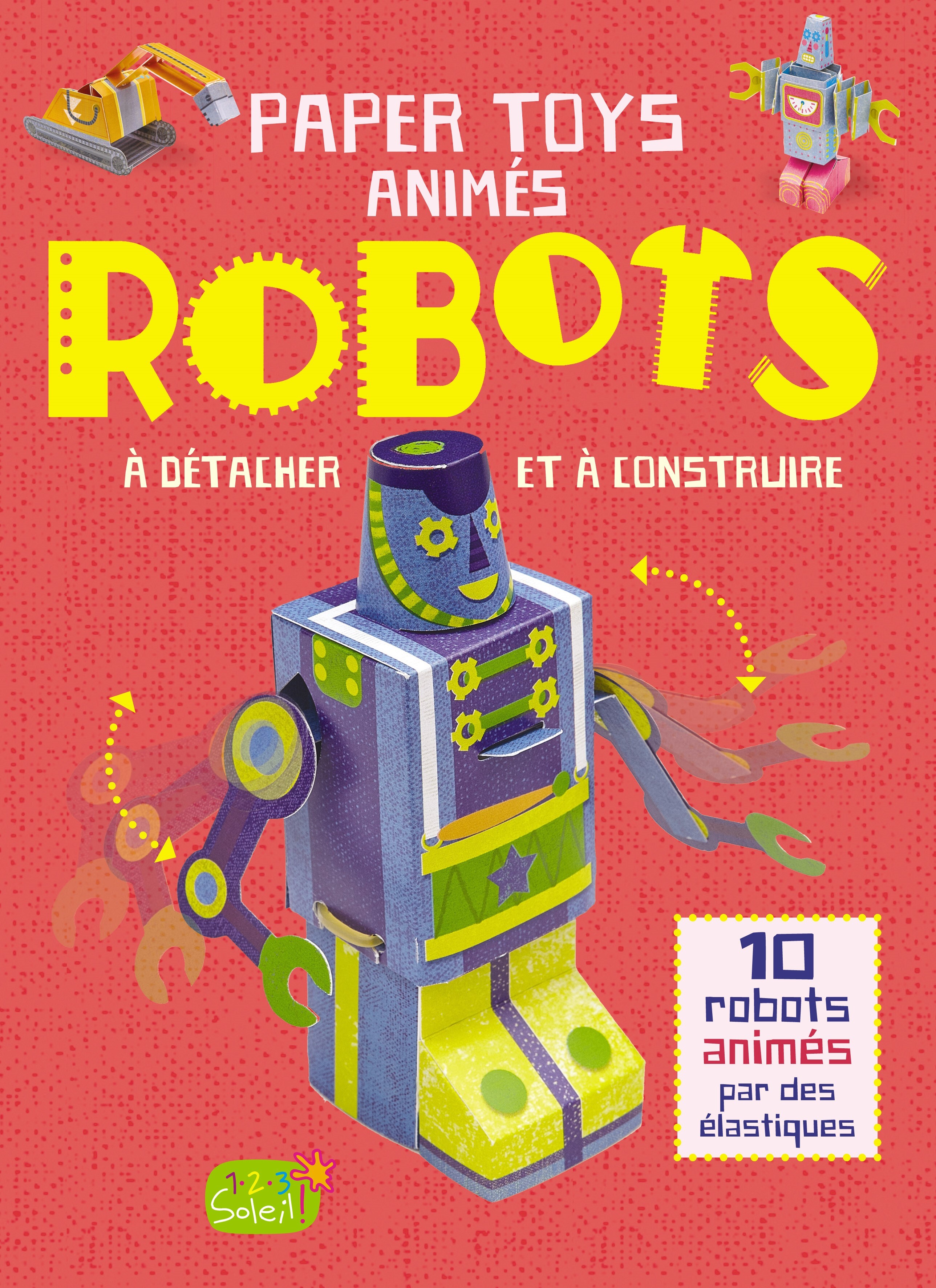 MOVING PAPER TOY ROBOTS