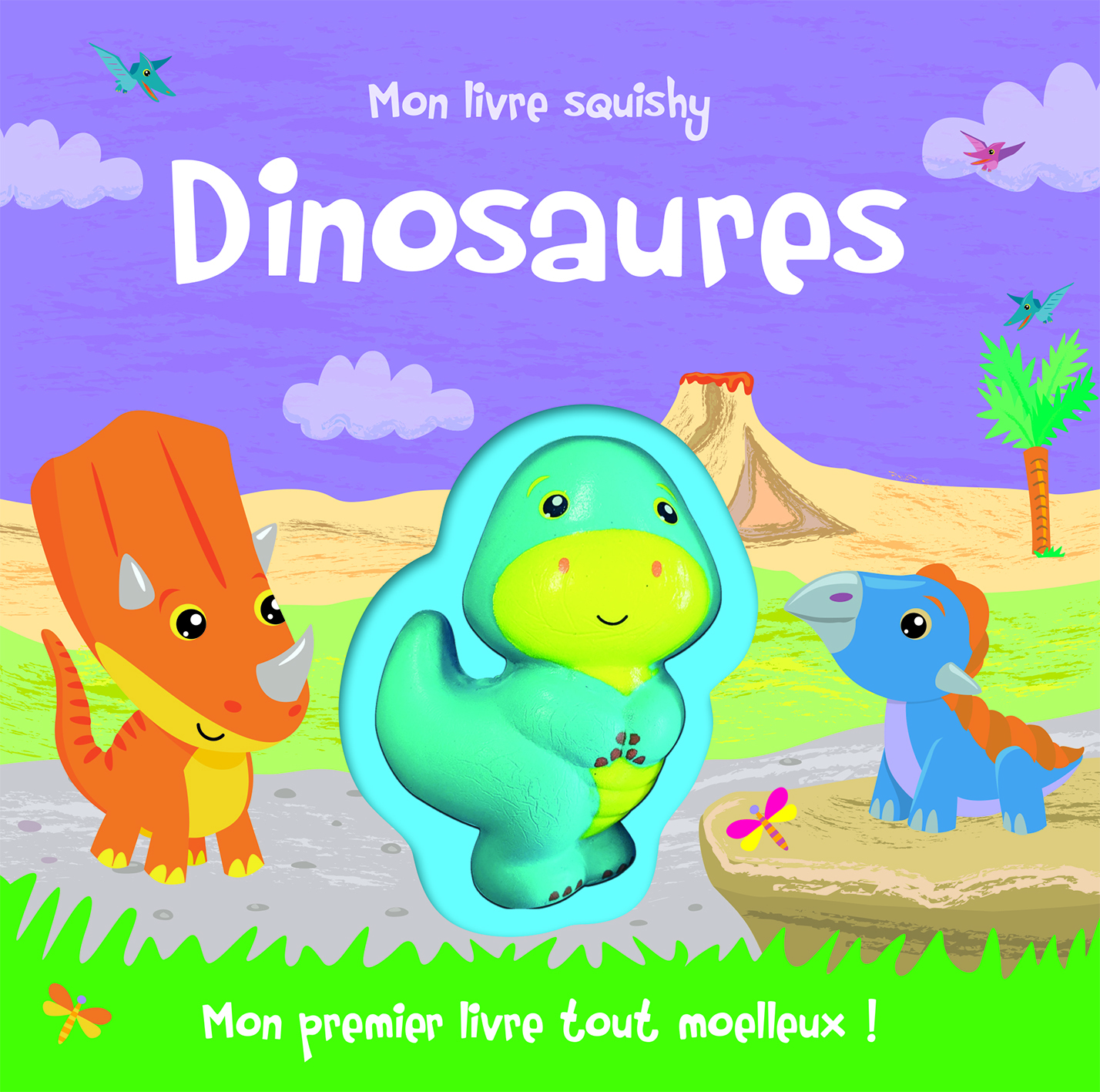 Dinosaures - Mon livre squishy