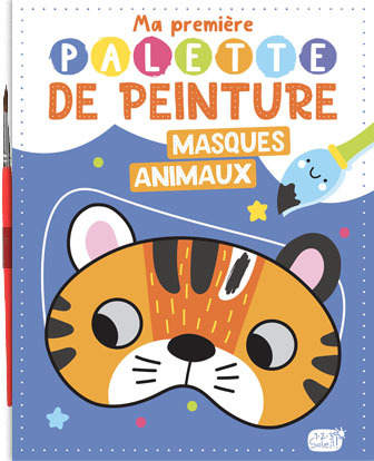 Ma premières palette de peinture - Masques animaux