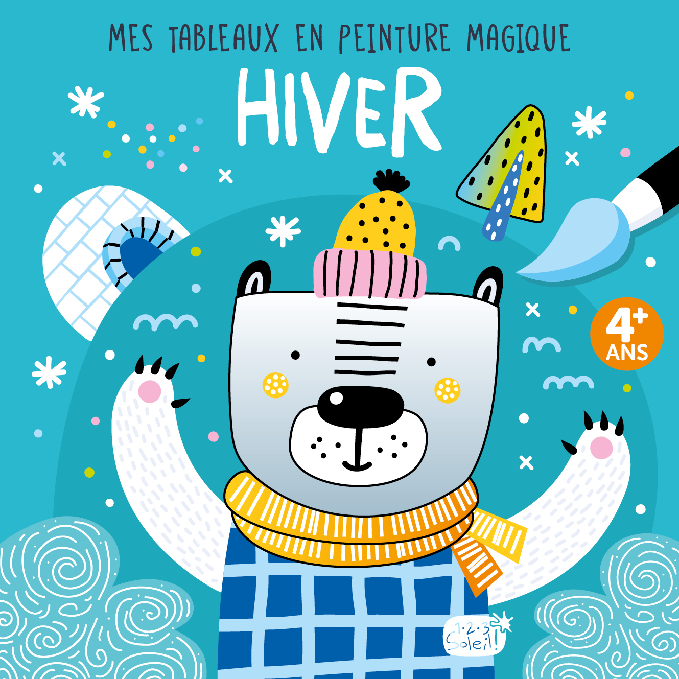 MES TABLEAUX EN PEINTURE MAGIQUE - HIVER