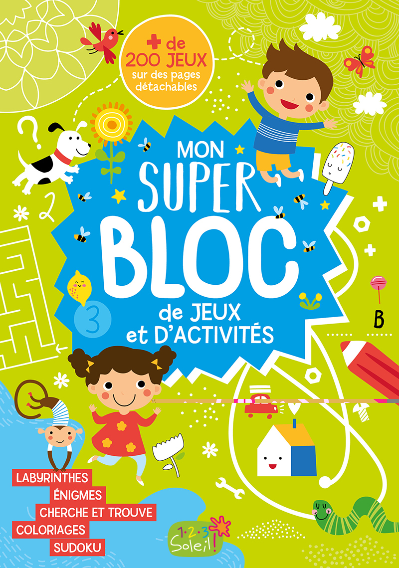 Mon super bloc de jeux et d'activités