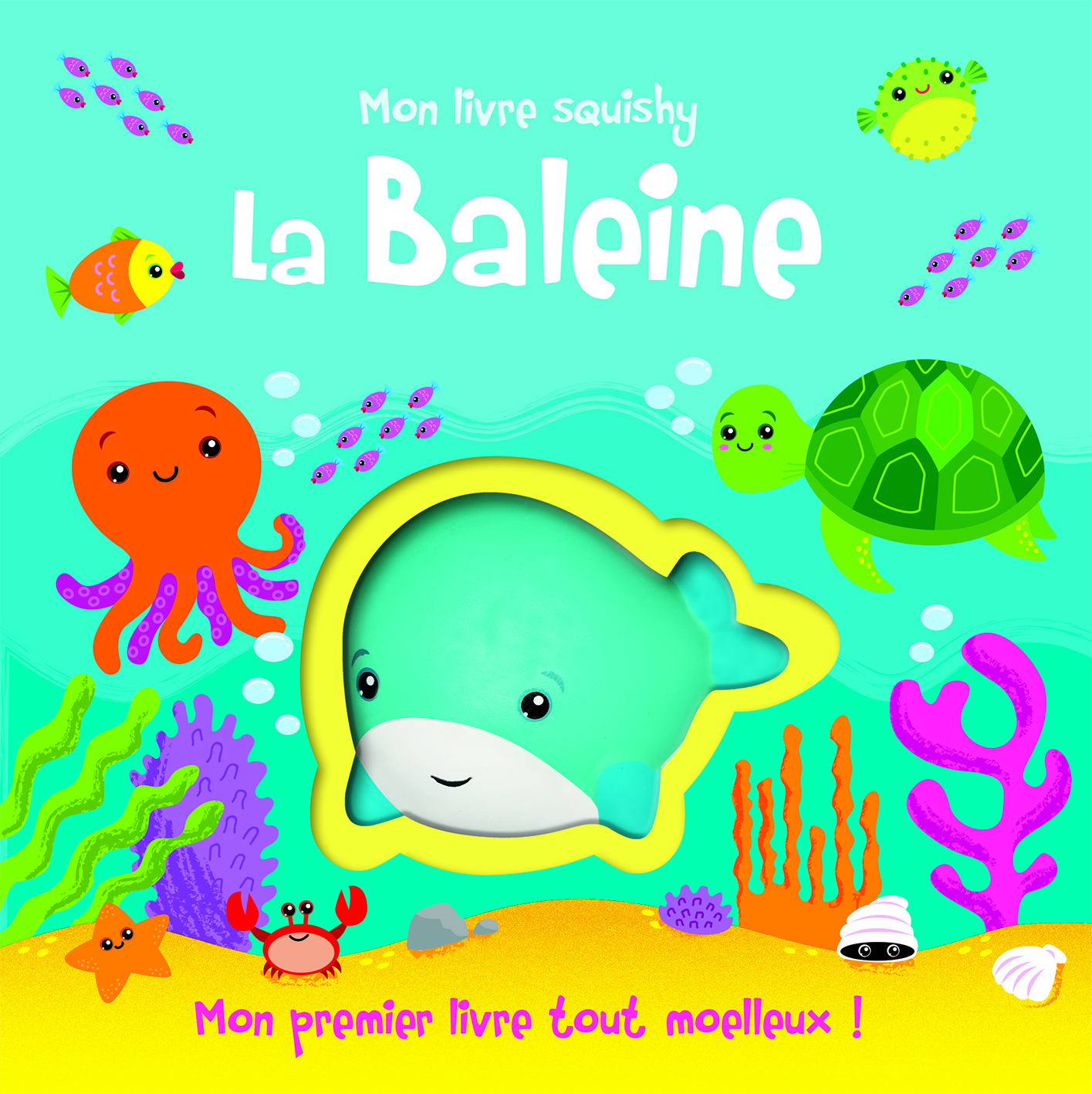 Baleine - Mon livre squishy