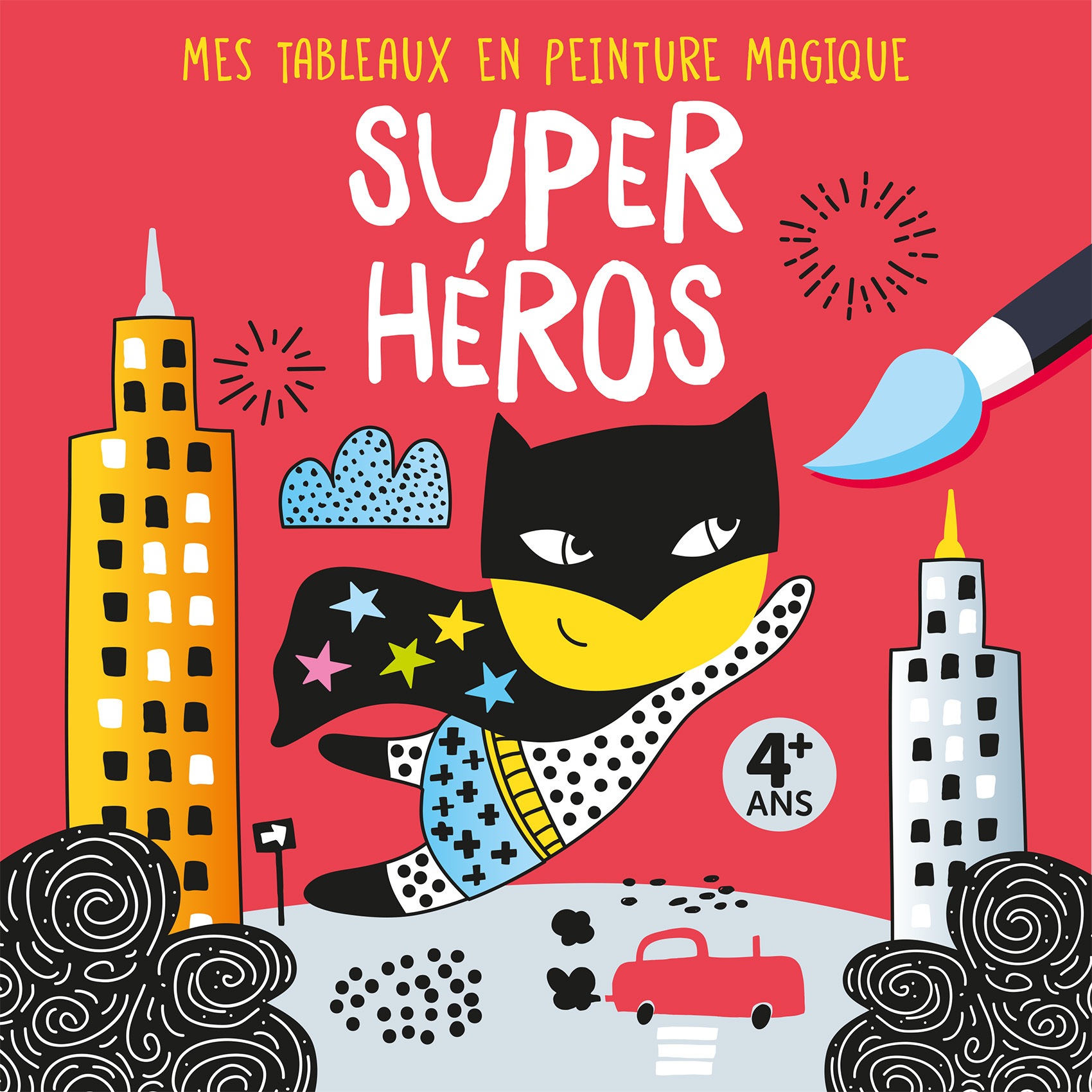 MES TABLEAUX EN PEINTURE MAGIQUE - SUPER HÉROS