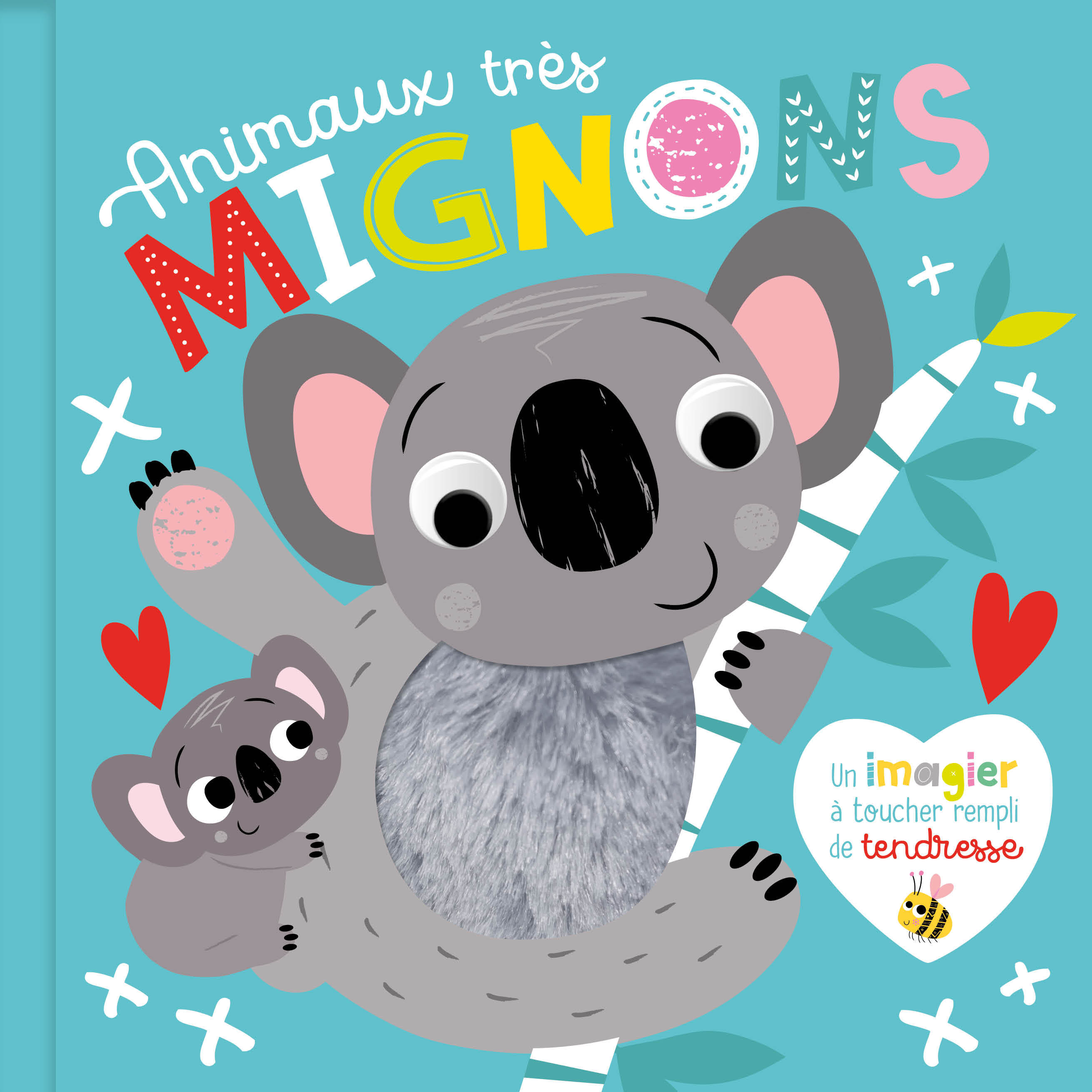 Mon imagier à toucher rempli de tendresse - Animaux très mignons