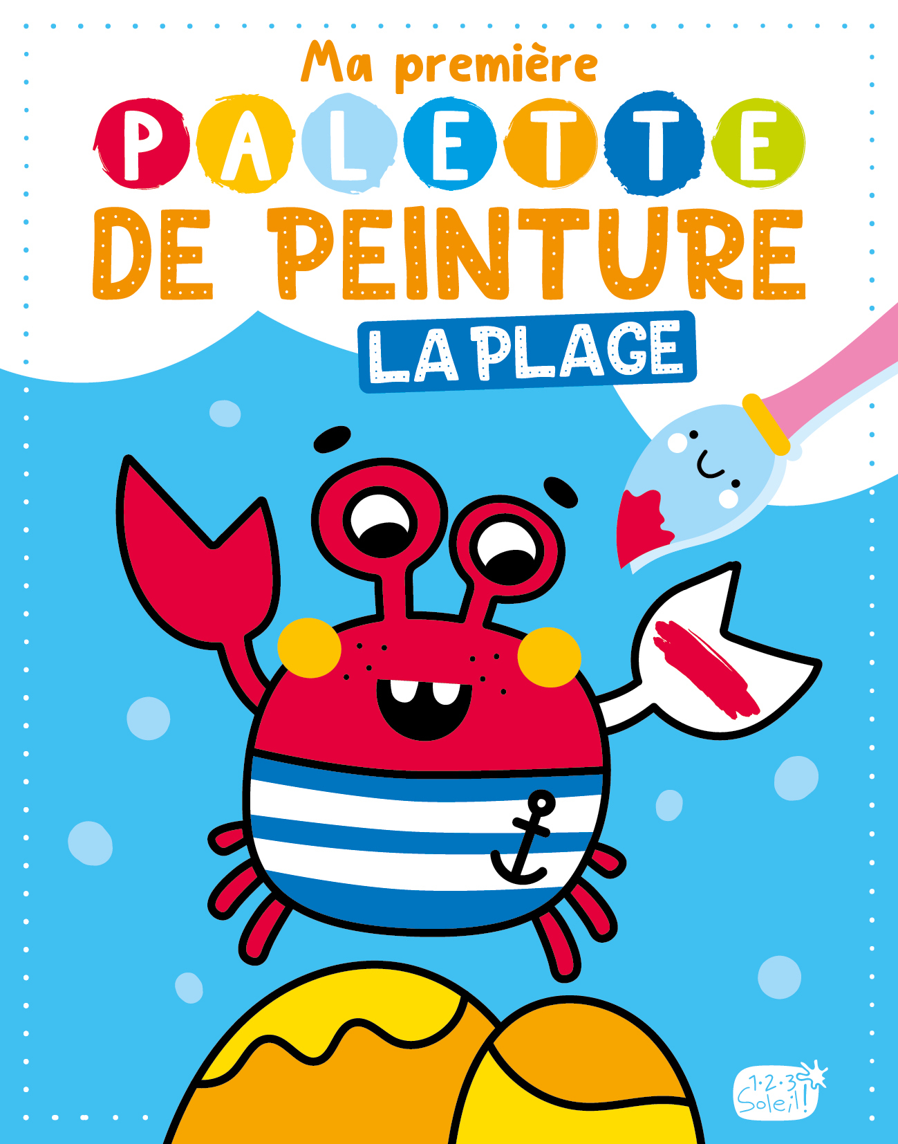 MA PREMIÈRE PALETTE DE PEINTURE - LA PLAGE