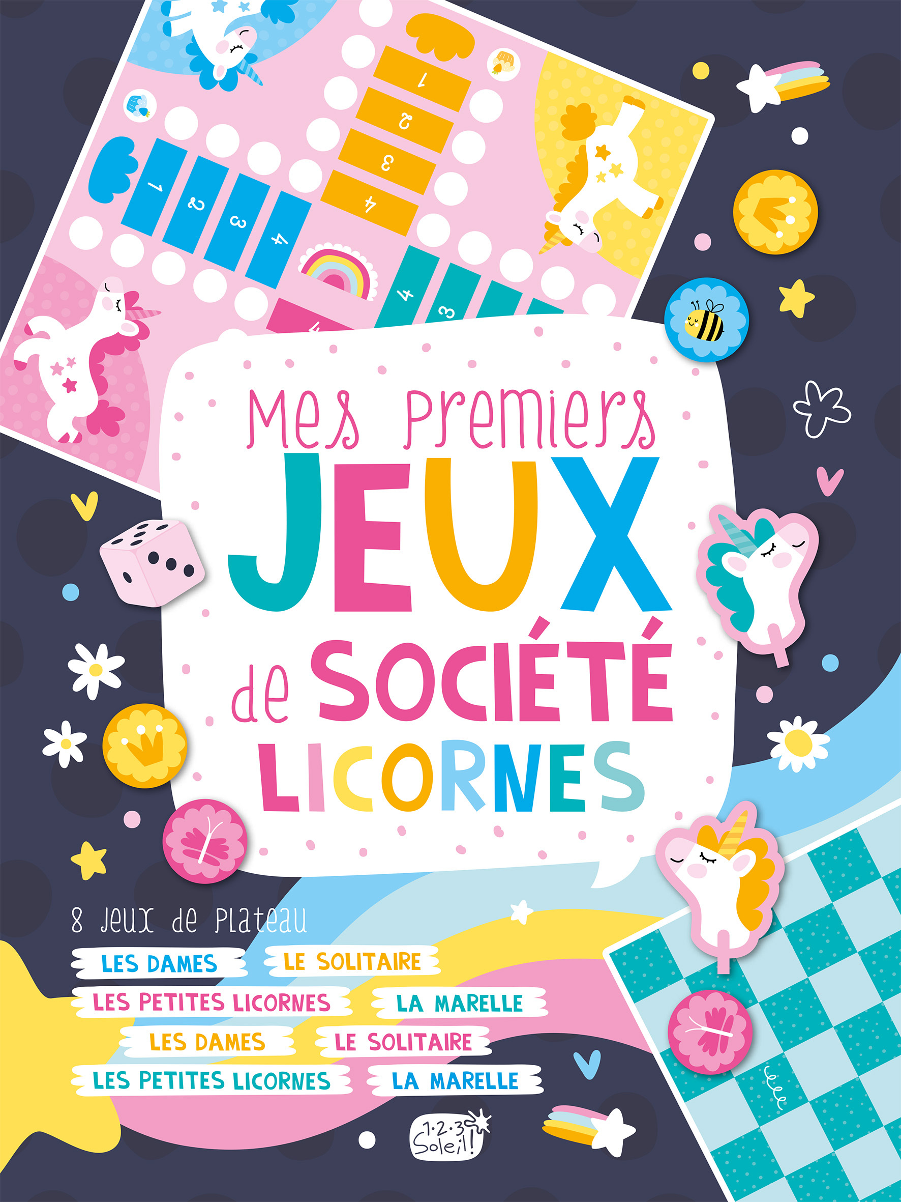 Mes premiers jeux de société - Licornes