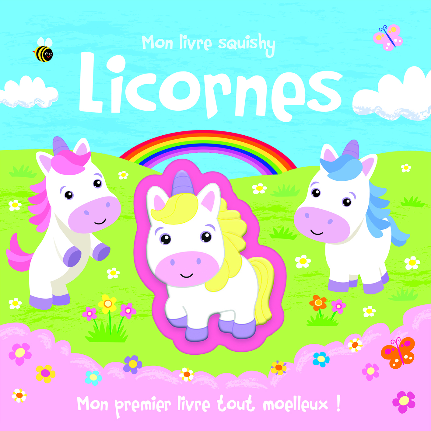 Licornes - Mon livre squishy