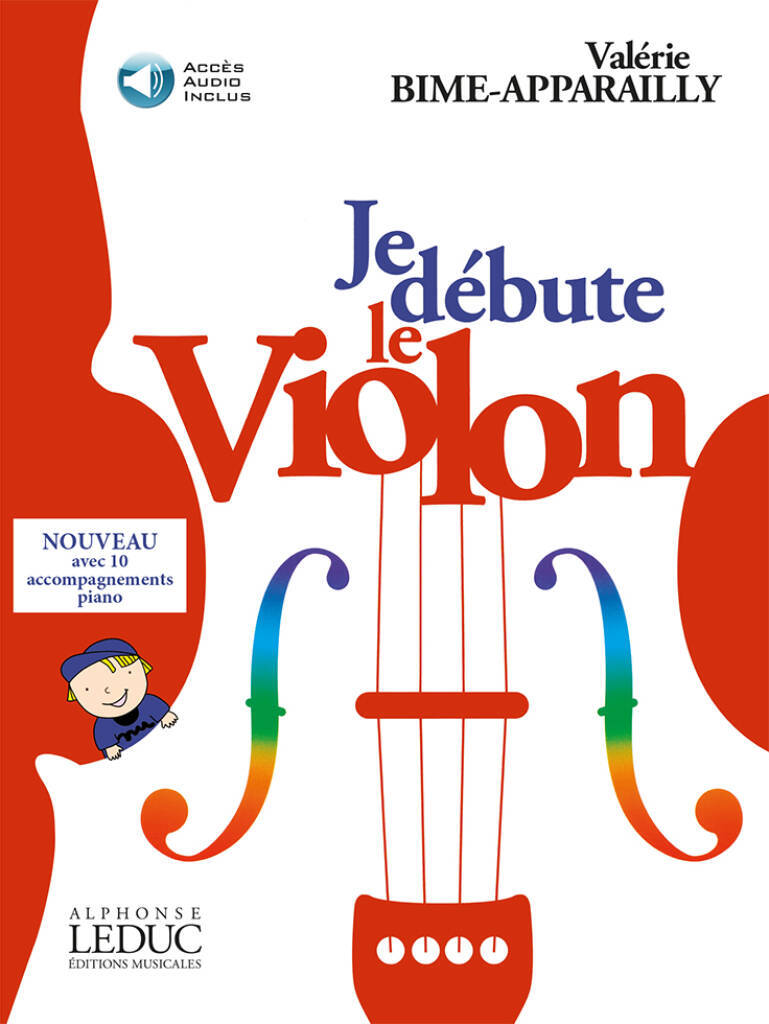 VALERIE BIME-APPARAILLY : JE DEBUTE LE VIOLON - VOL. 1 - RECUEIL + SUPPORT AUDIO