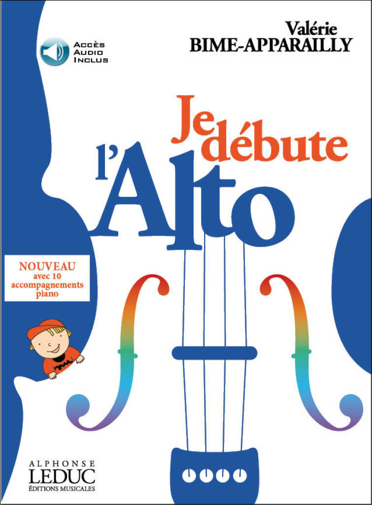 VALERIE BIME-APPARAILLY : JE DEBUTE L'ALTO - VOL. 1 - RECUEIL + AUDIO ONLINE