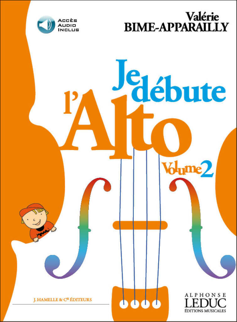 VALERIE BIME-APPARAILLY : JE DEBUTE L'ALTO - VOL. 2 - RECUEIL + AUDIO ONLINE